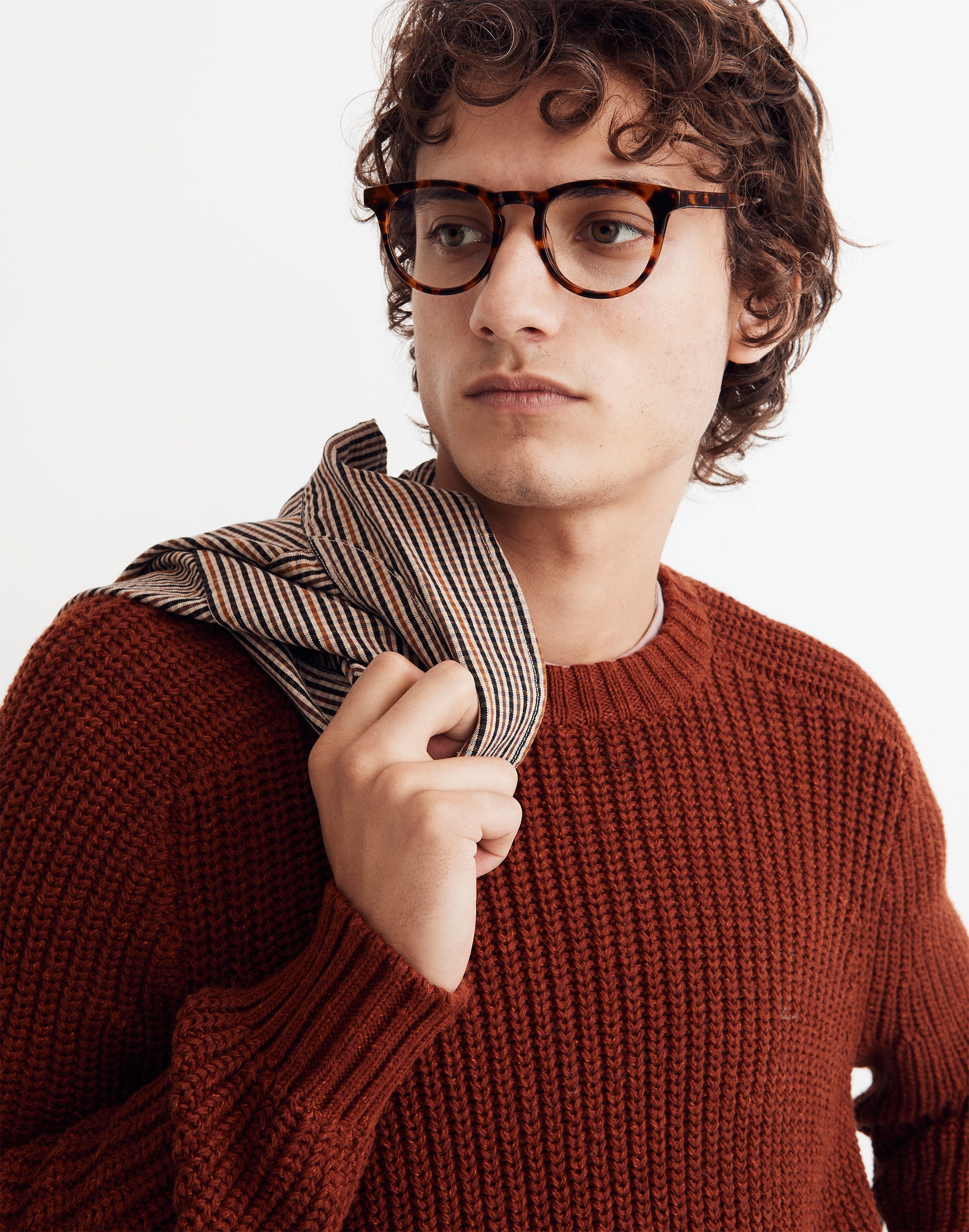 Oversized Fisherman Sweater