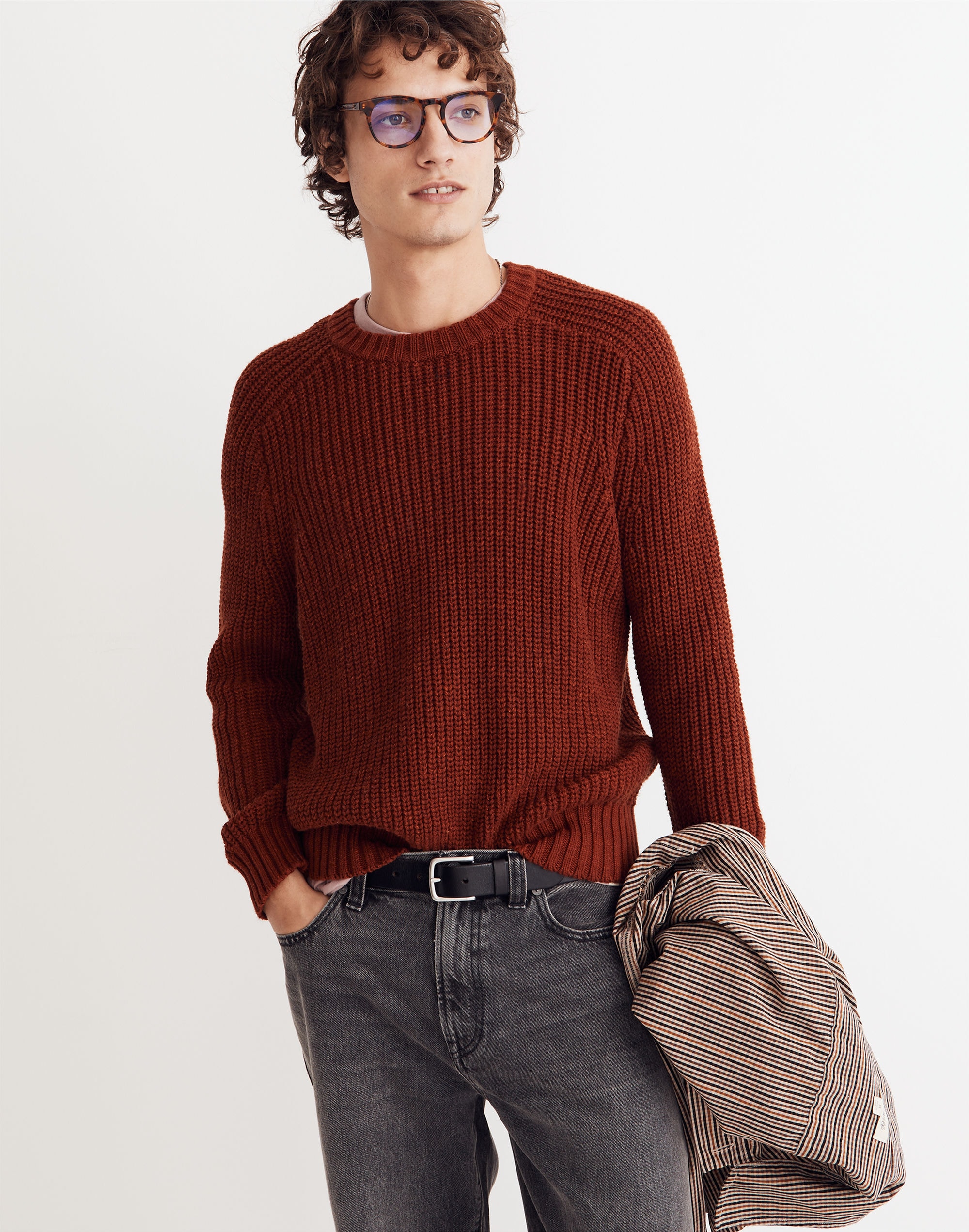 Oversized Fisherman Sweater