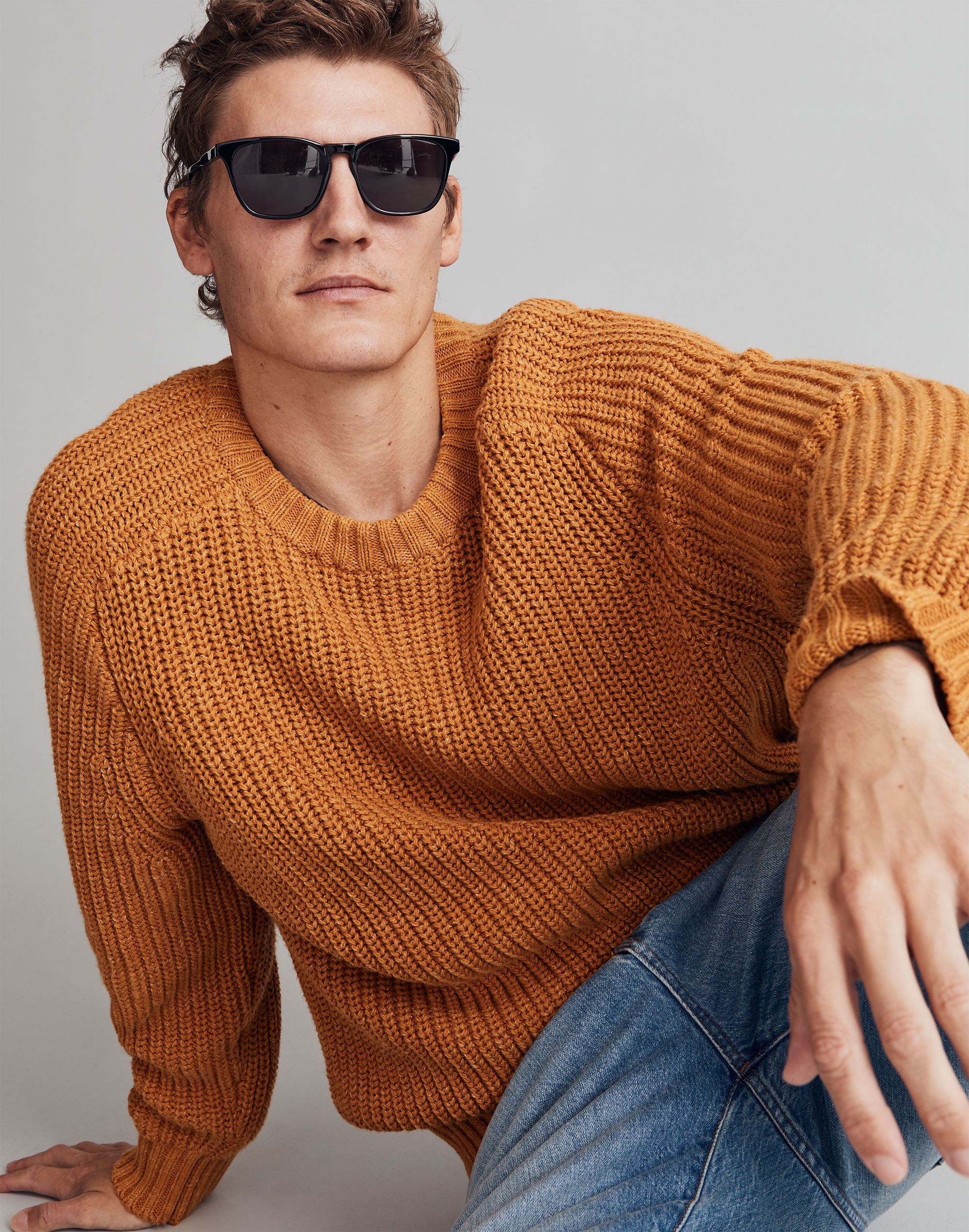 Oversized Fisherman Sweater