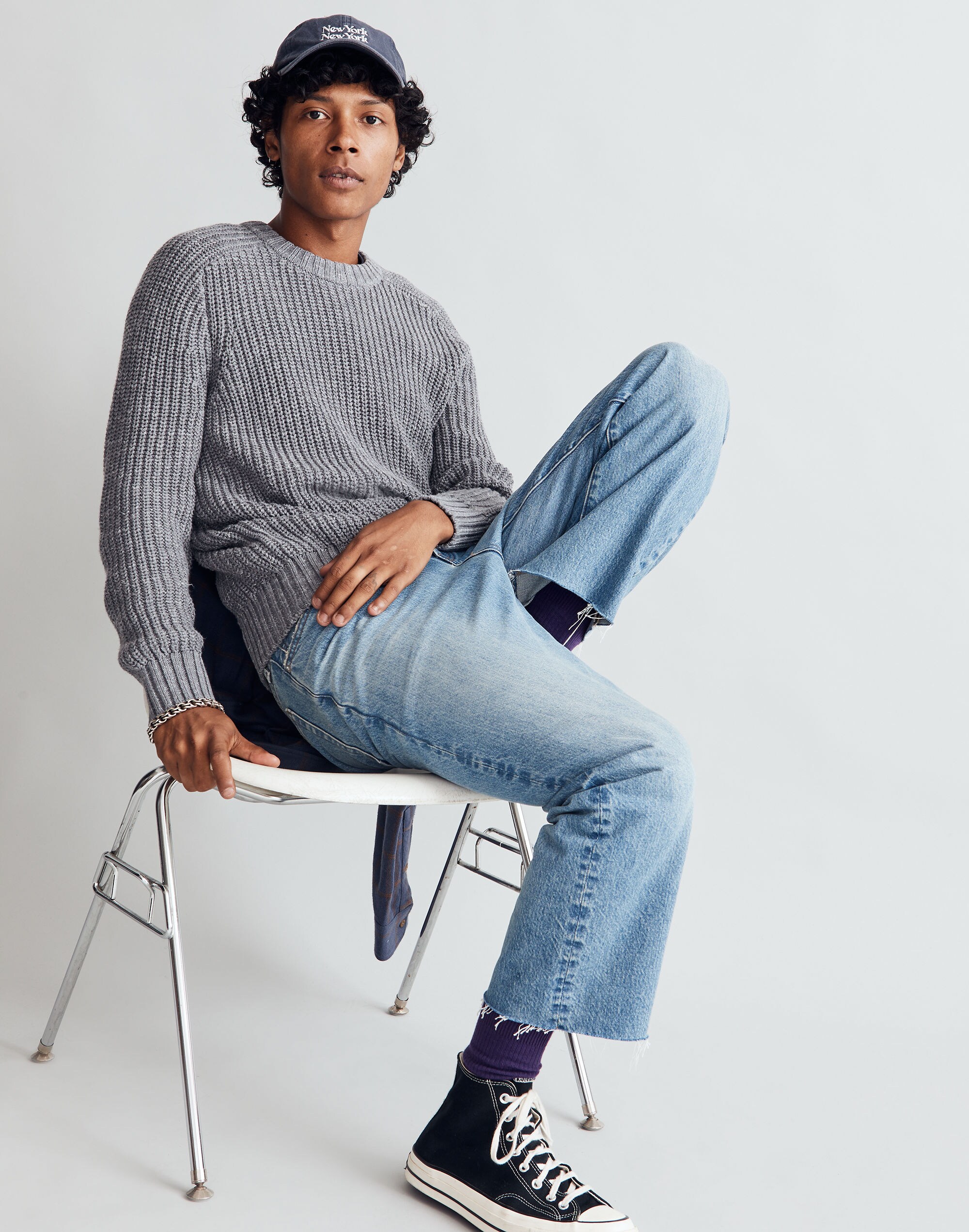 Oversized Fisherman Sweater