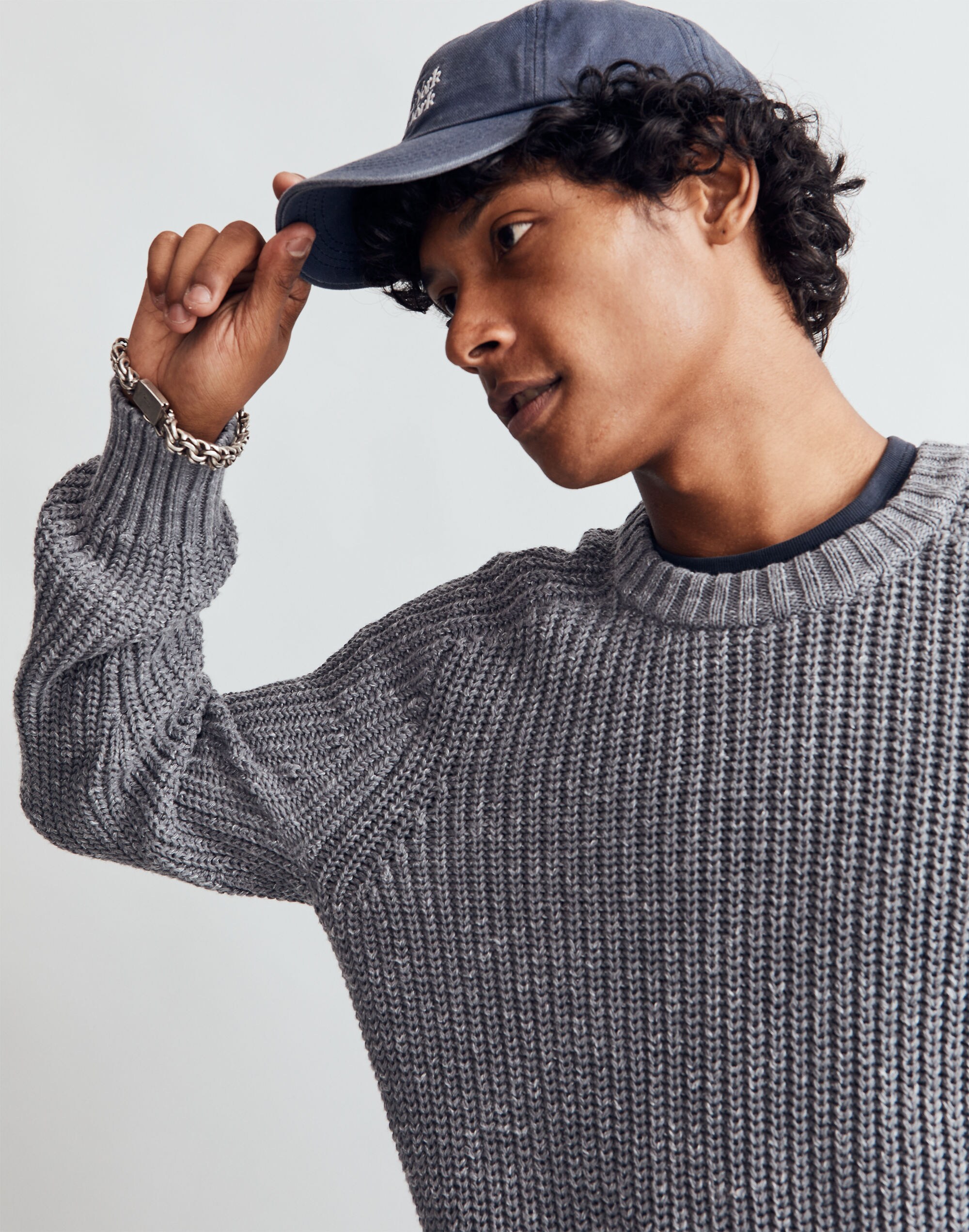 Oversized Fisherman Sweater