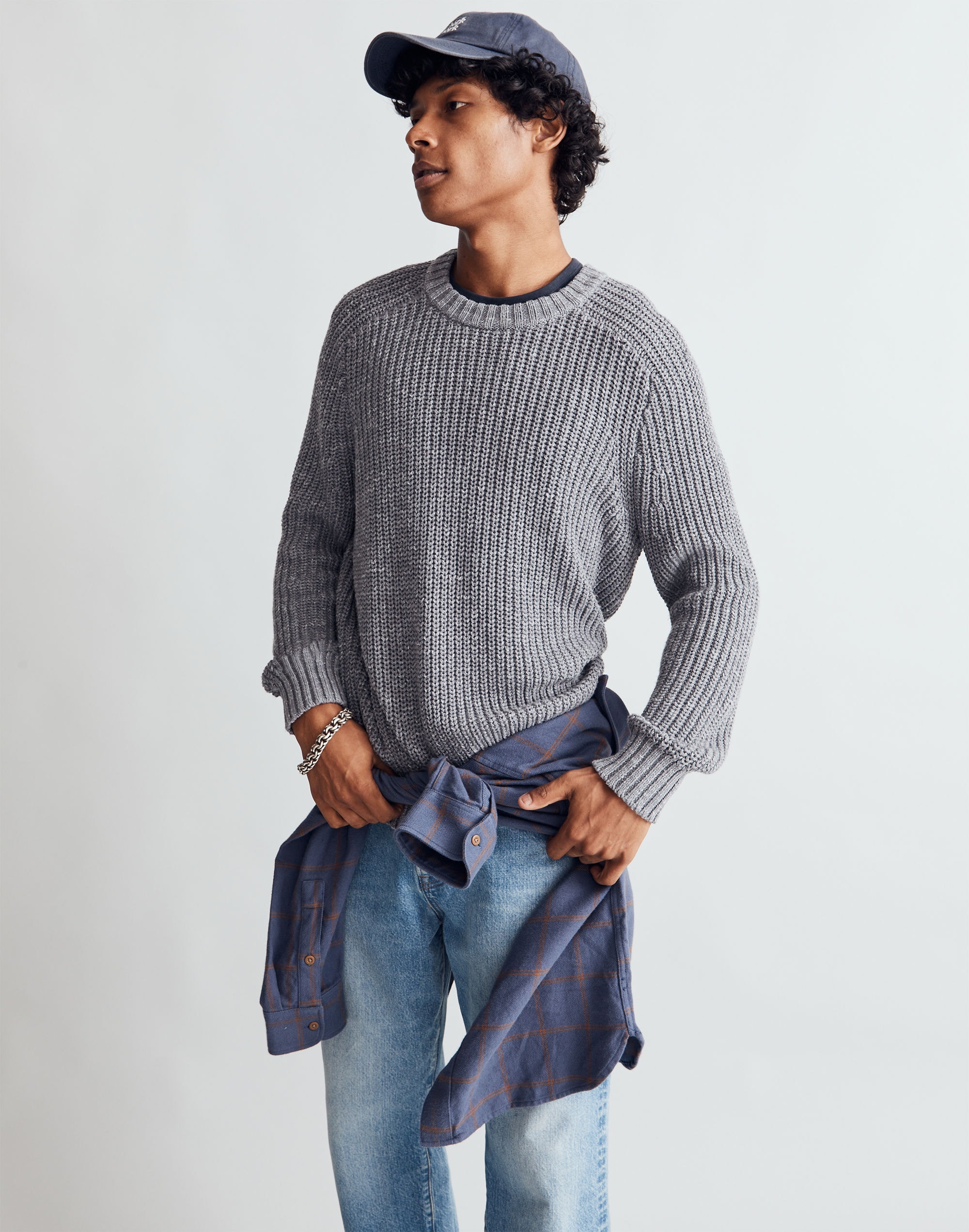 Oversized Fisherman Sweater