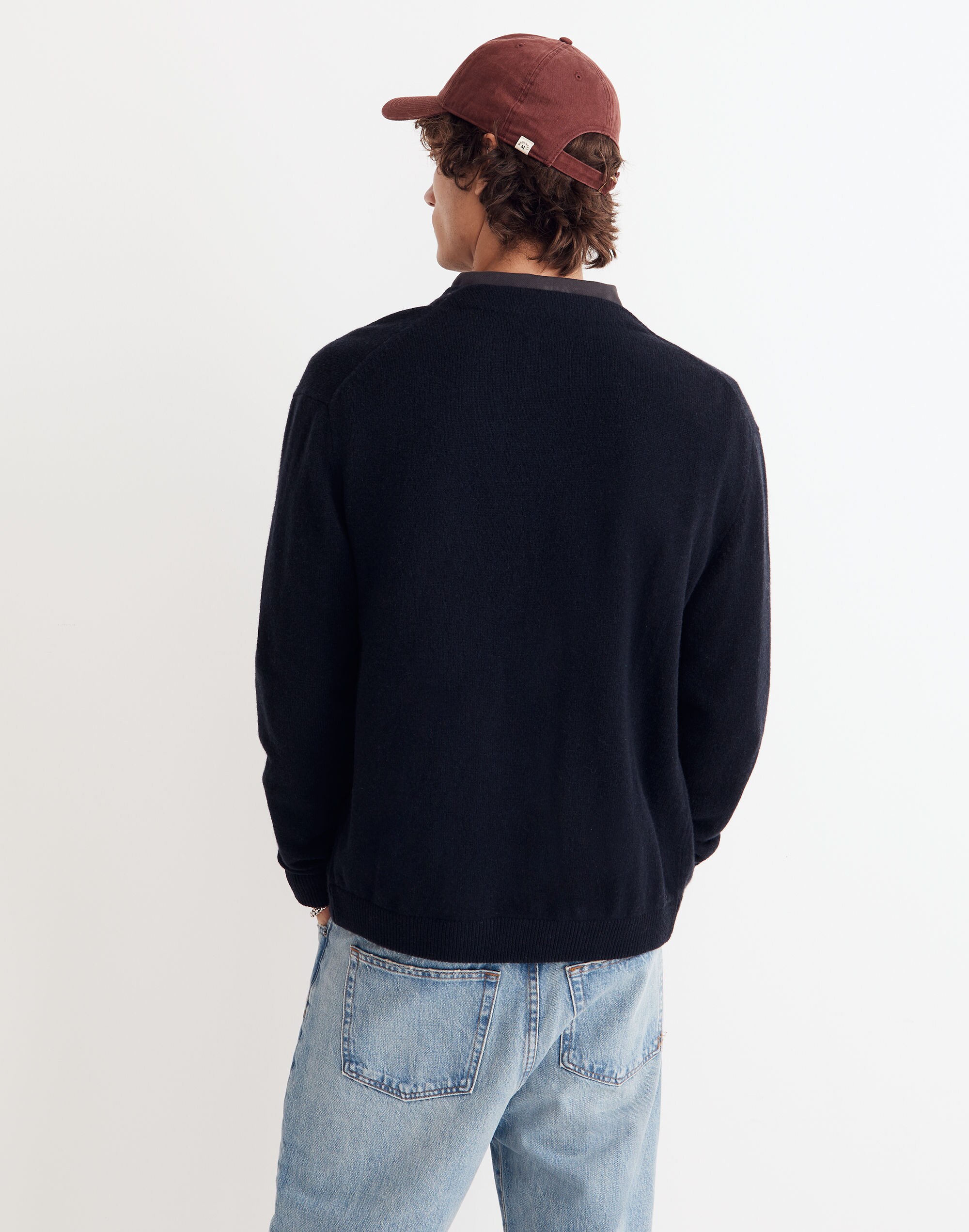 Merino Wool Cardigan Sweater