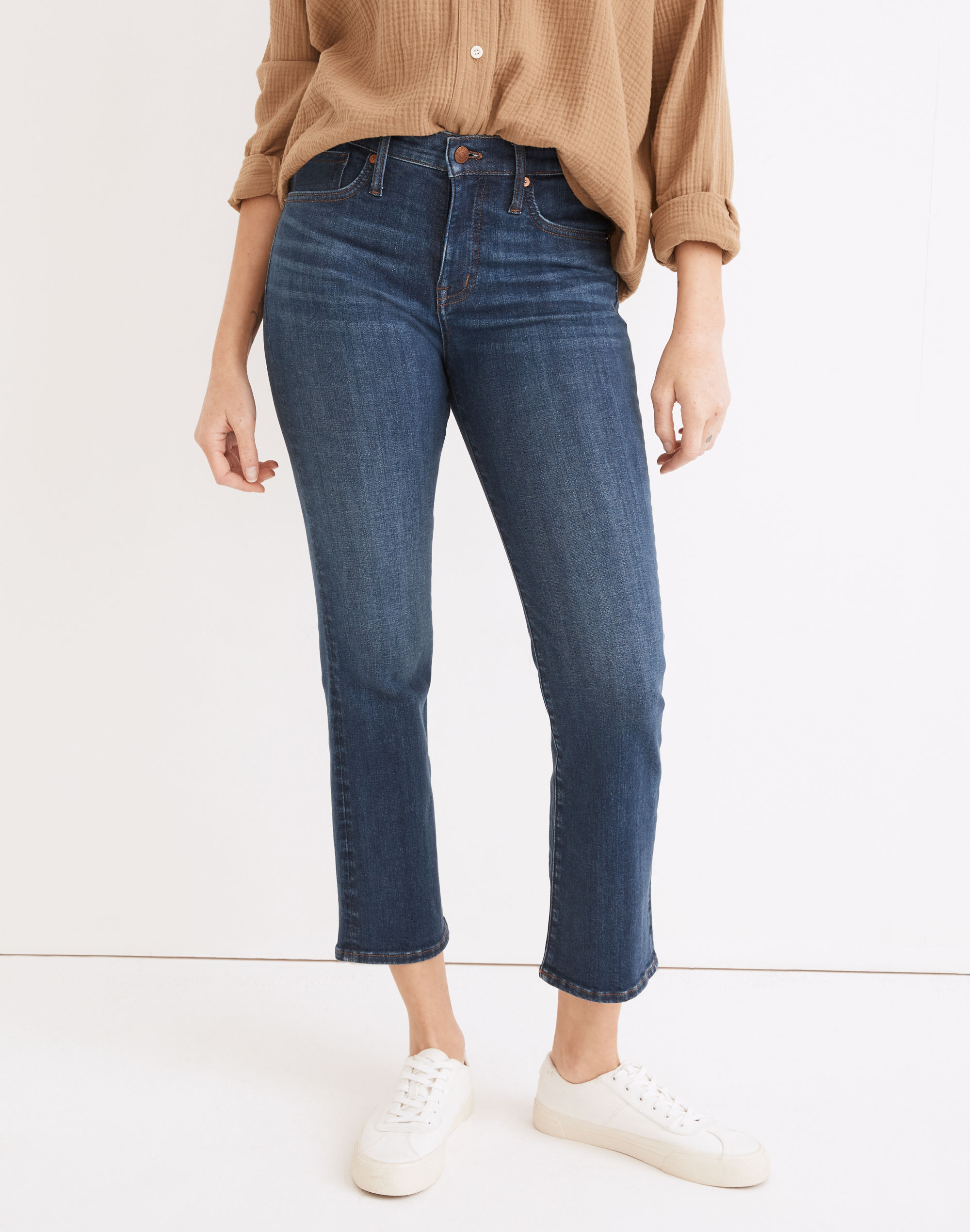 Cali Demi-Boot Jeans in Eastway Wash