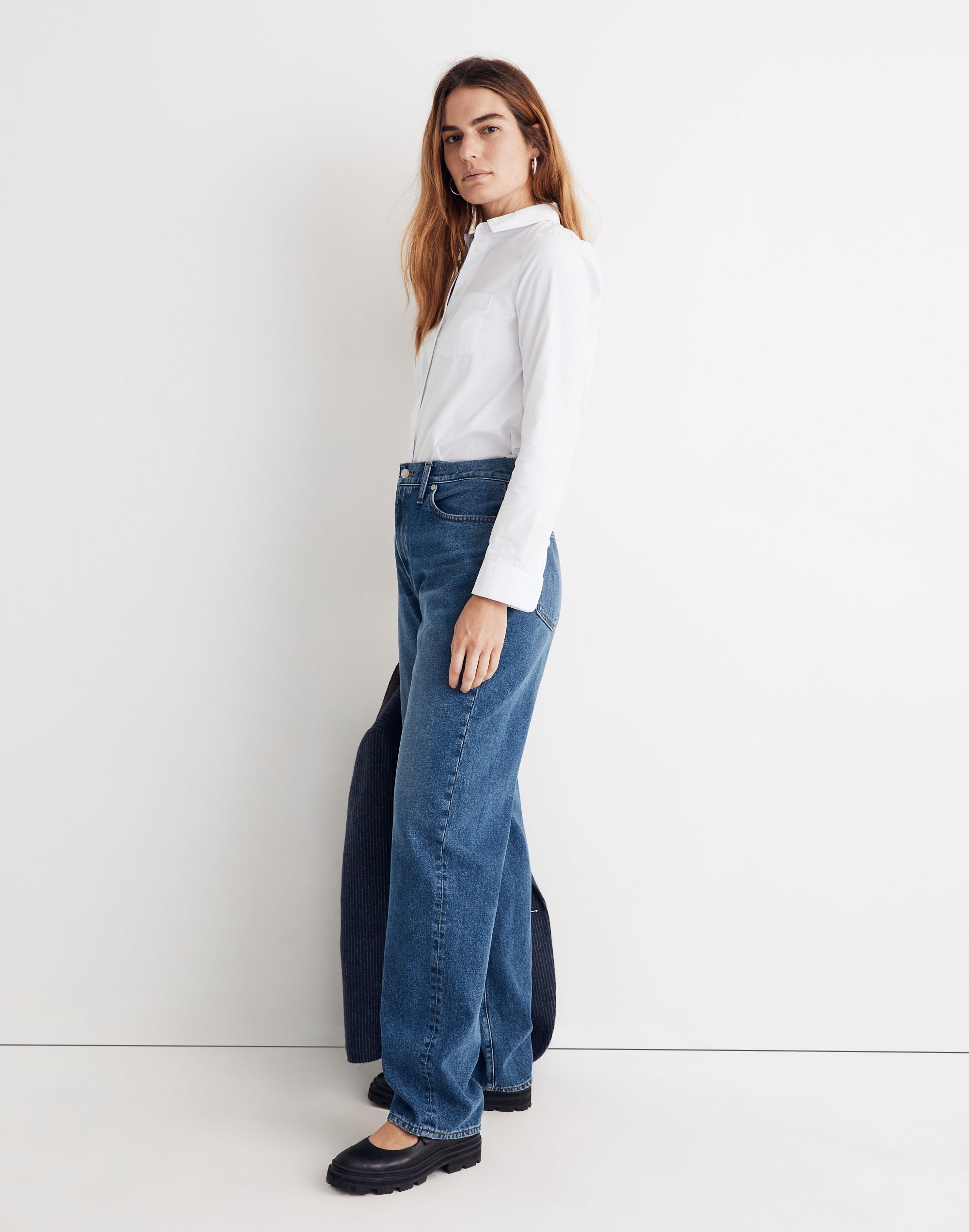 FRAME HIGH'N'TIGHT Straight Leg Jeans Hallam/dark Blue atelieryuwa
