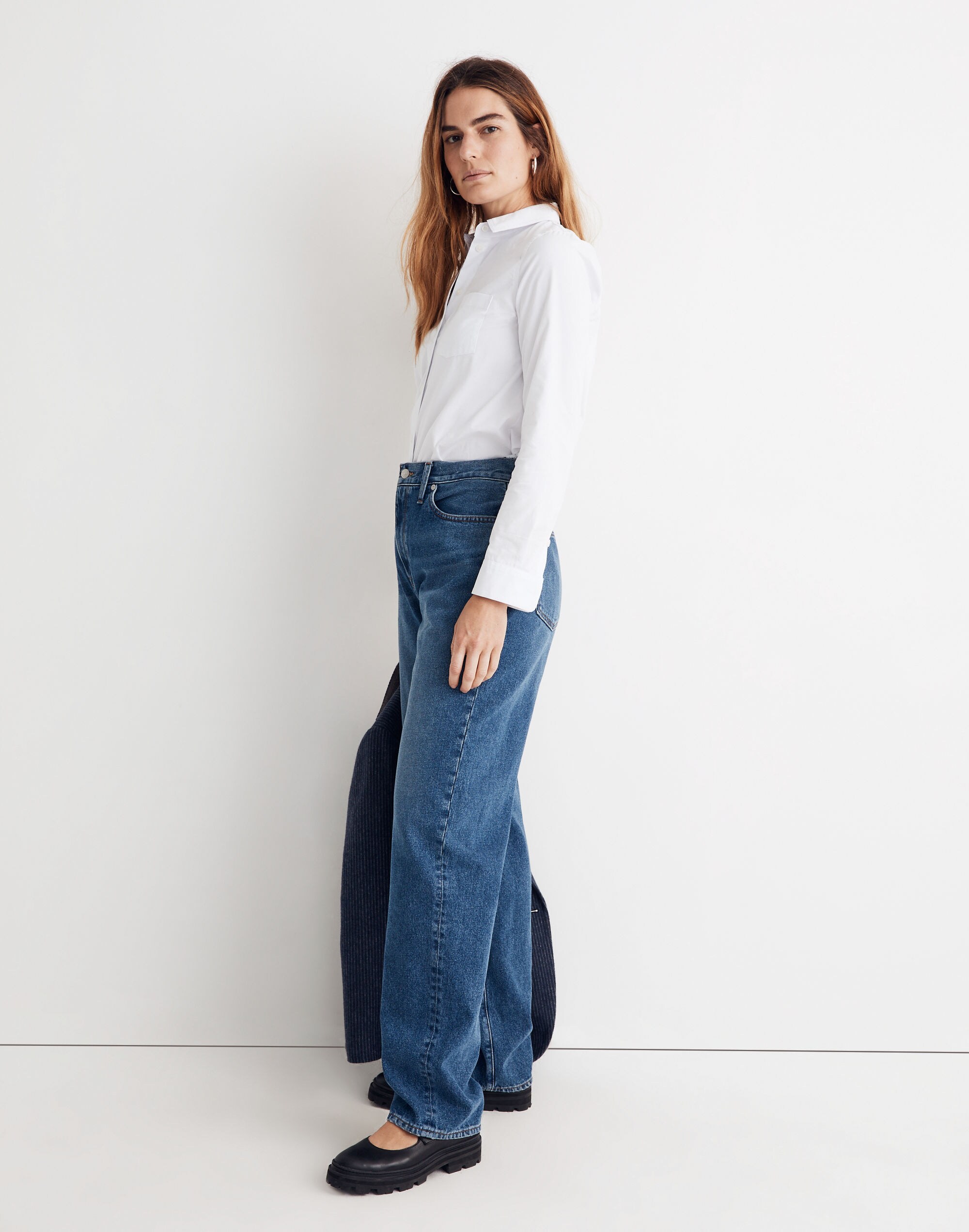 The Perfect Vintage Straight Jean in Firthway Wash