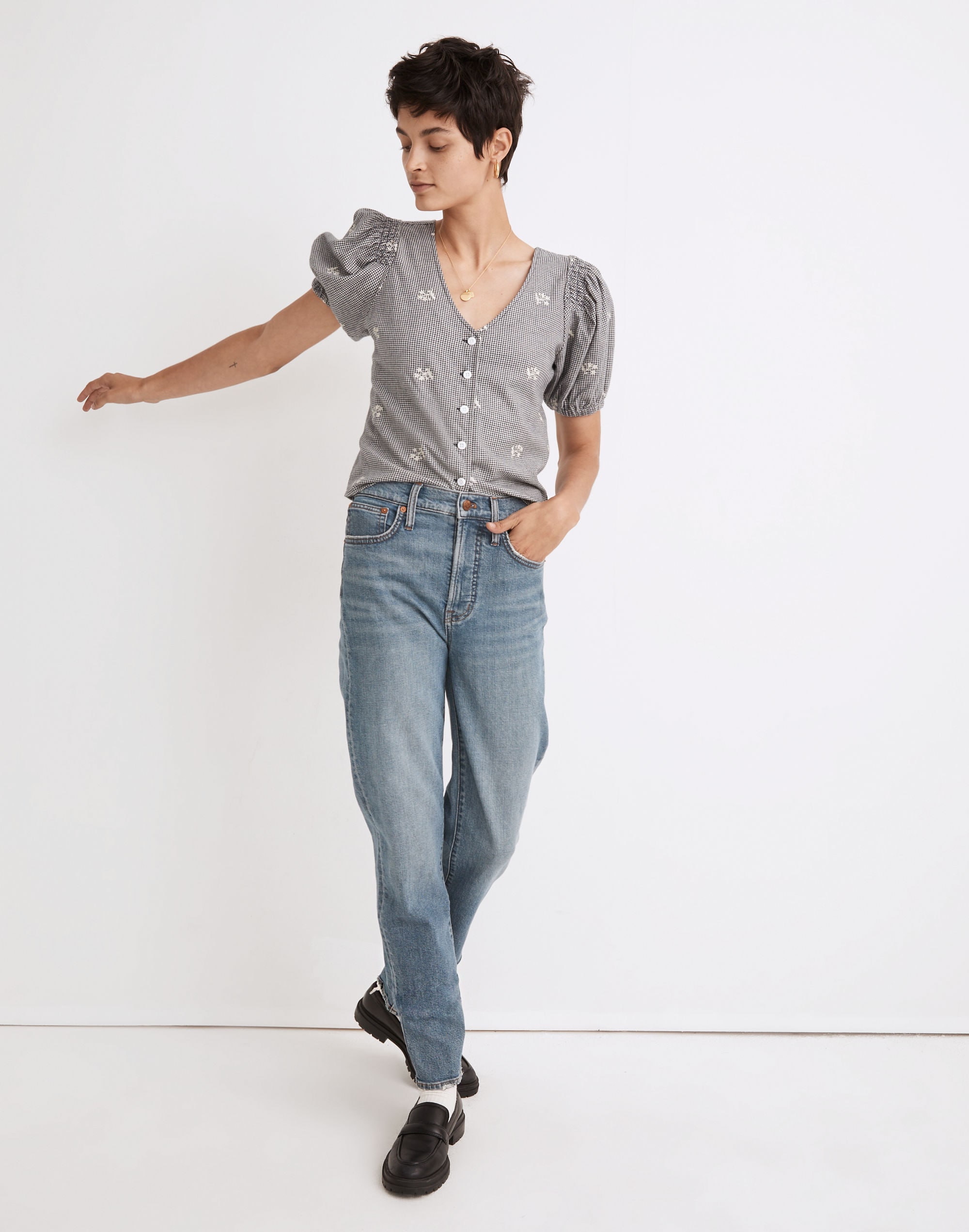 The Perfect Vintage Full-Length Jean in Valewood Wash