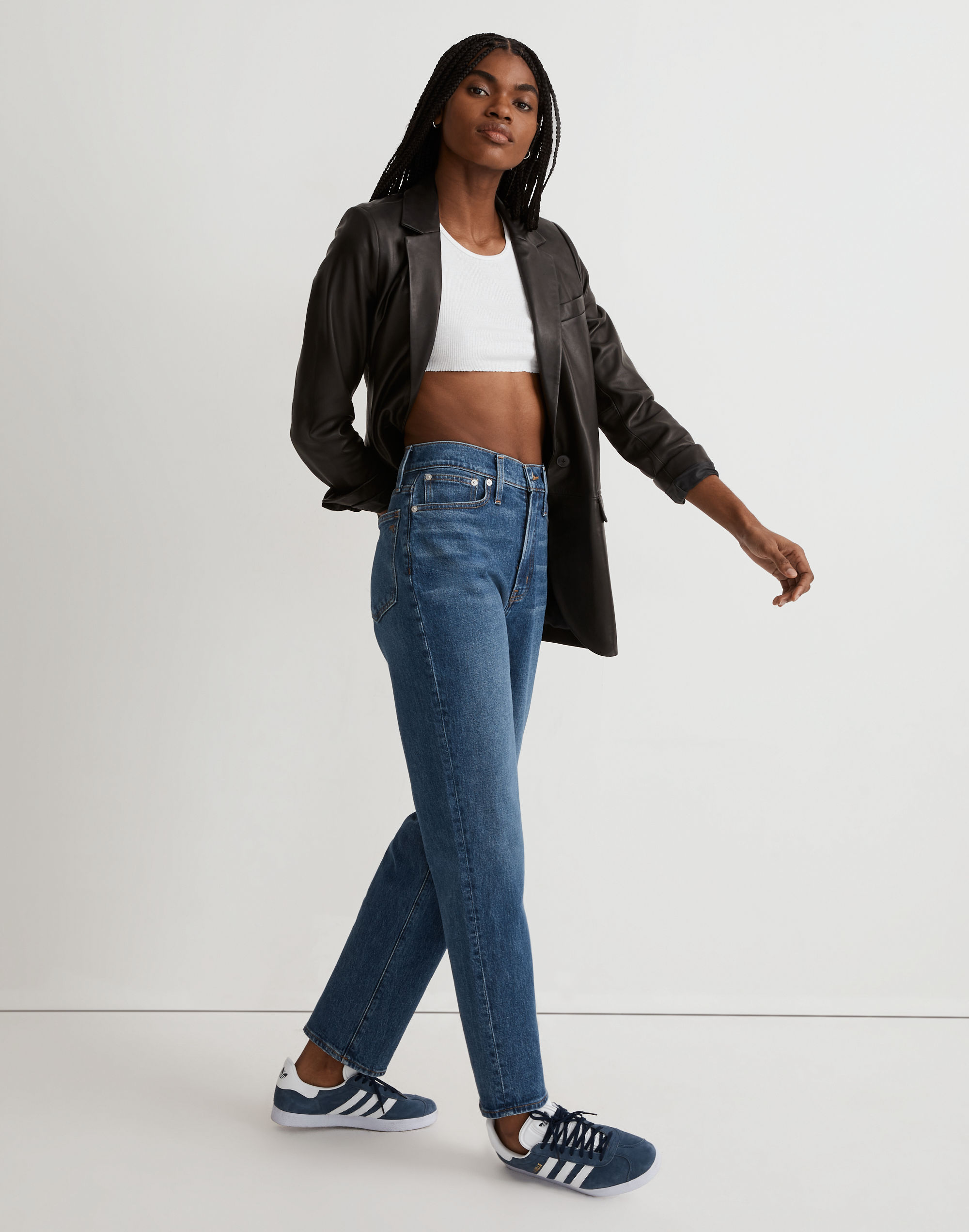 The Perfect Vintage Straight Jean in Mayfield Wash