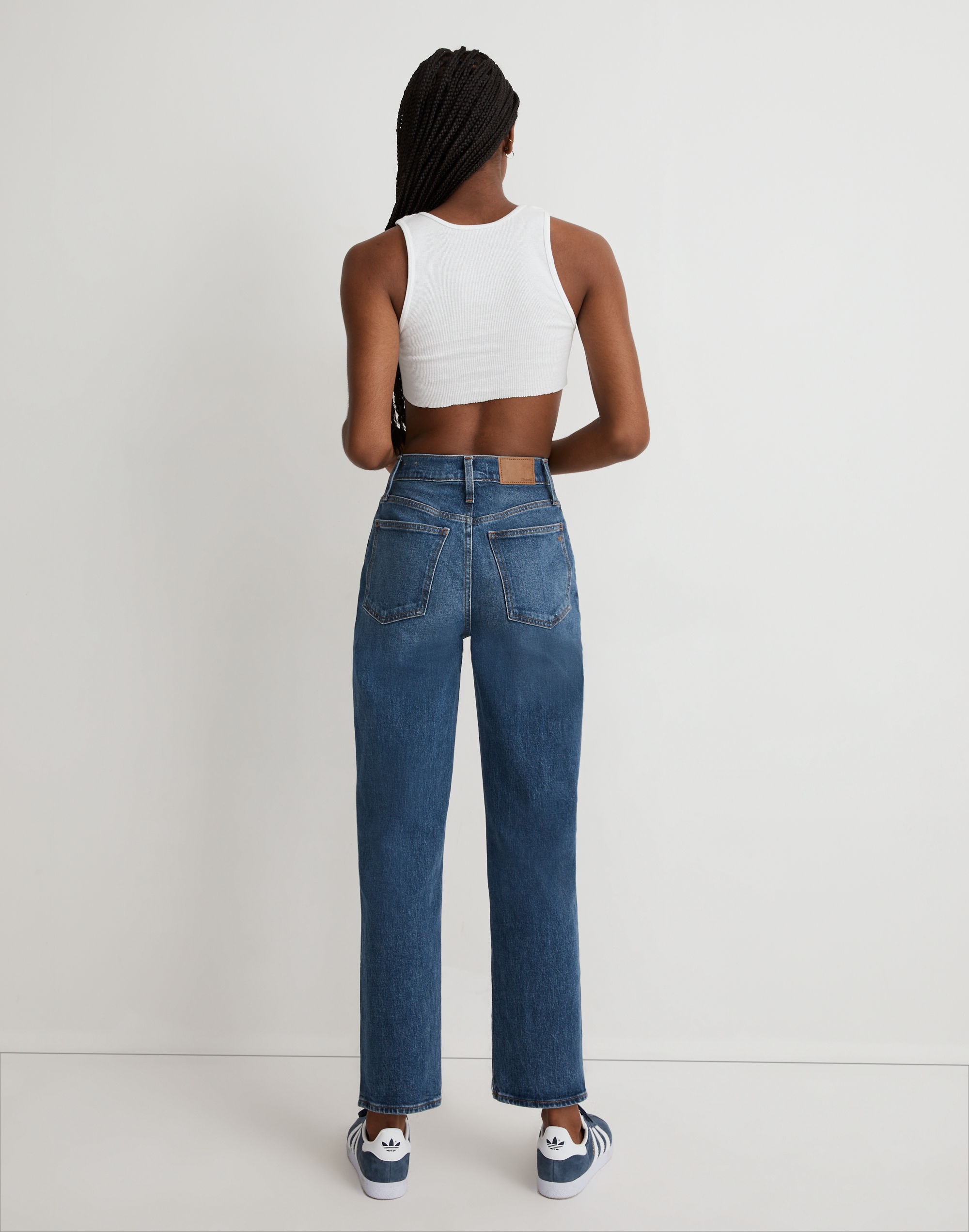 The Perfect Vintage Straight Jean in Mayfield Wash