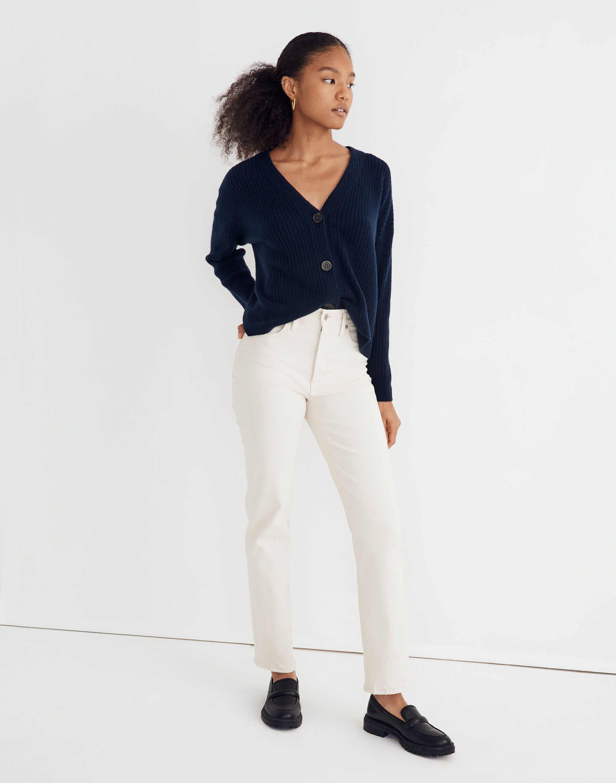 The Tall Perfect Vintage Straight Jean in Vintage Canvas Wash
