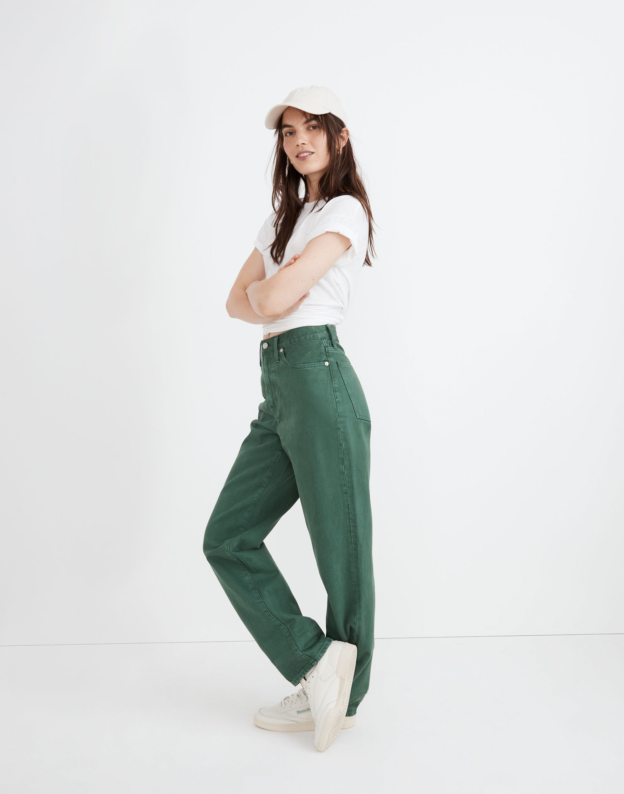Baggy Straight Jeans: Garment-Dyed Edition