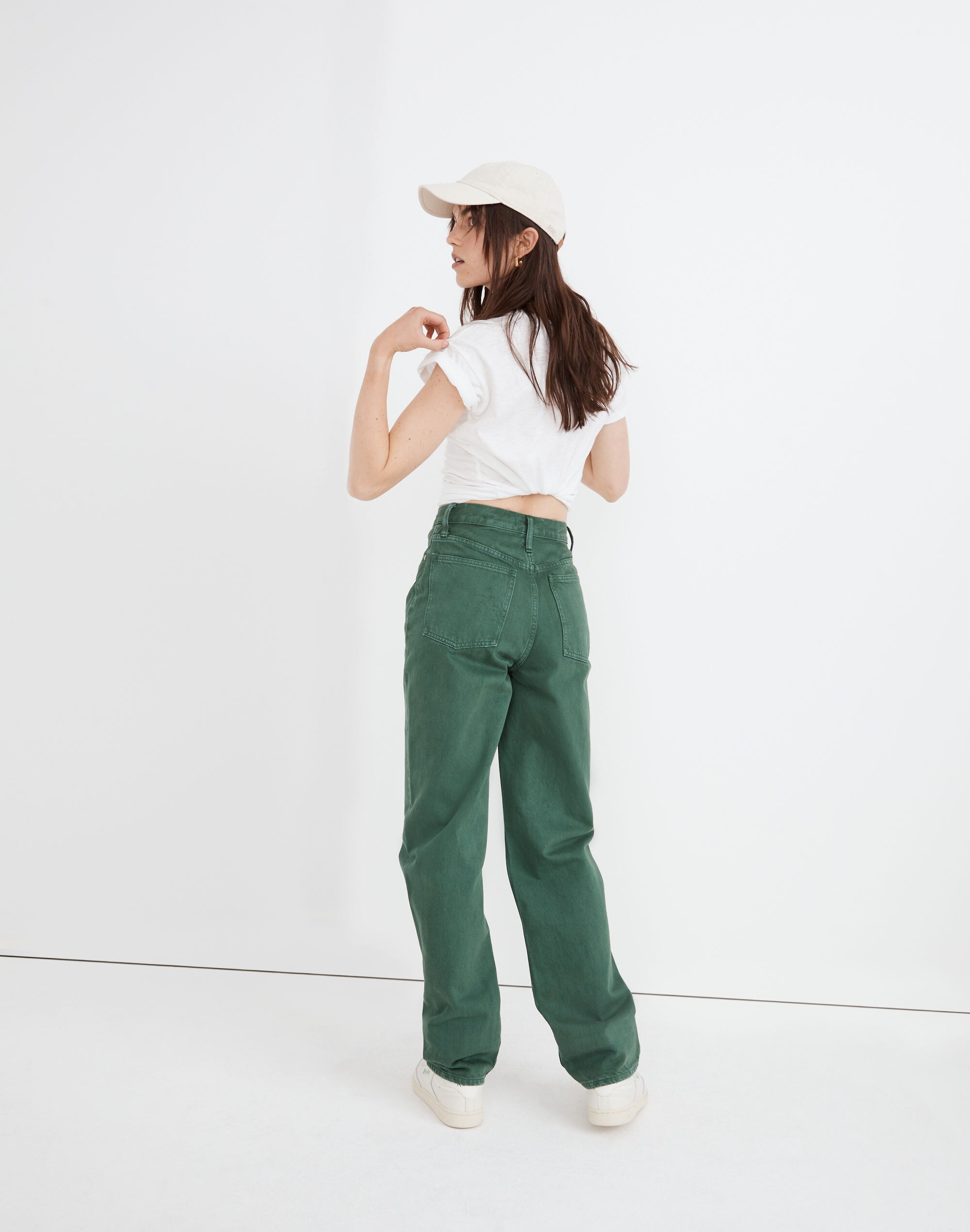 Baggy Straight Jeans: Garment-Dyed Edition