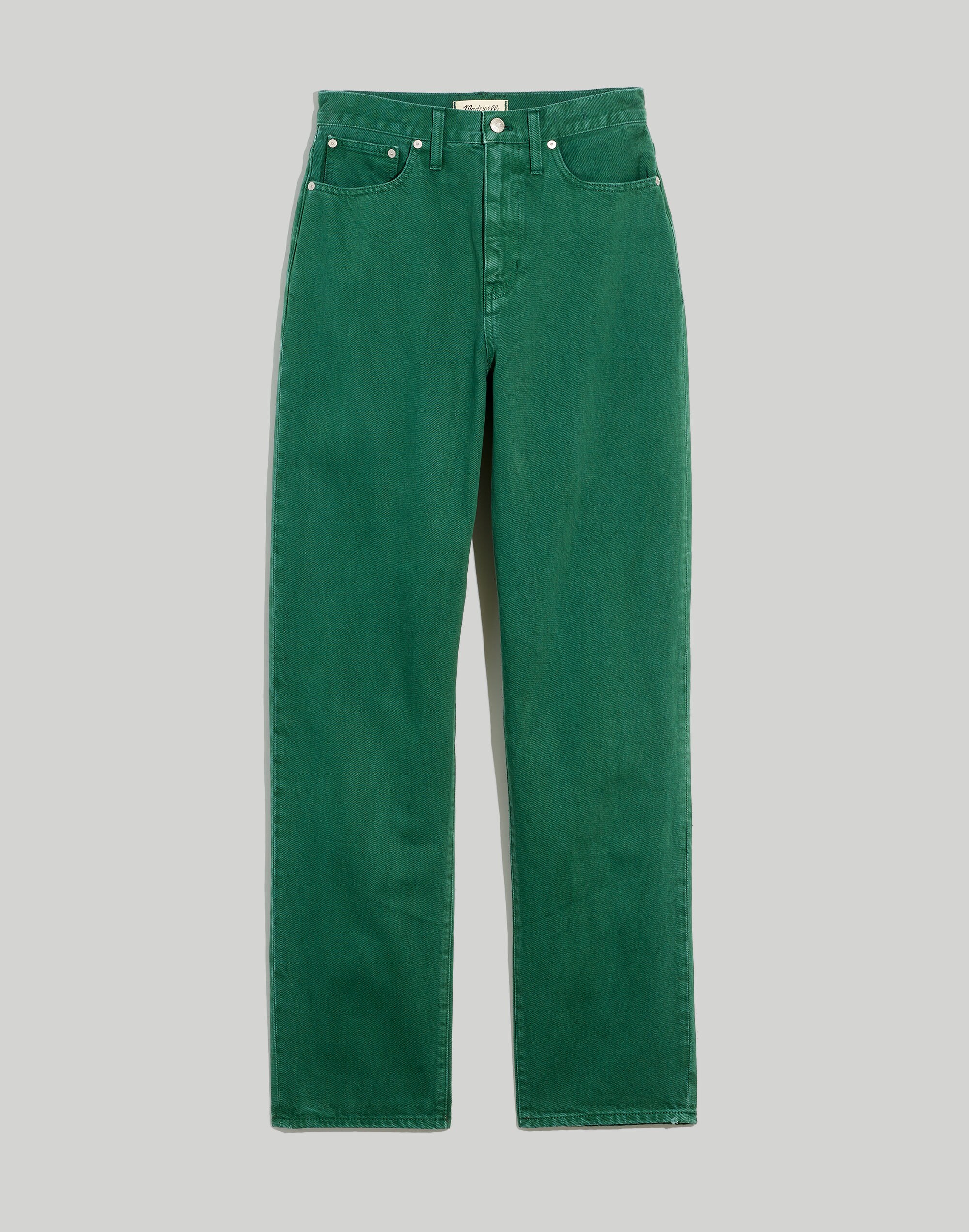 Baggy Straight Jeans: Garment-Dyed Edition