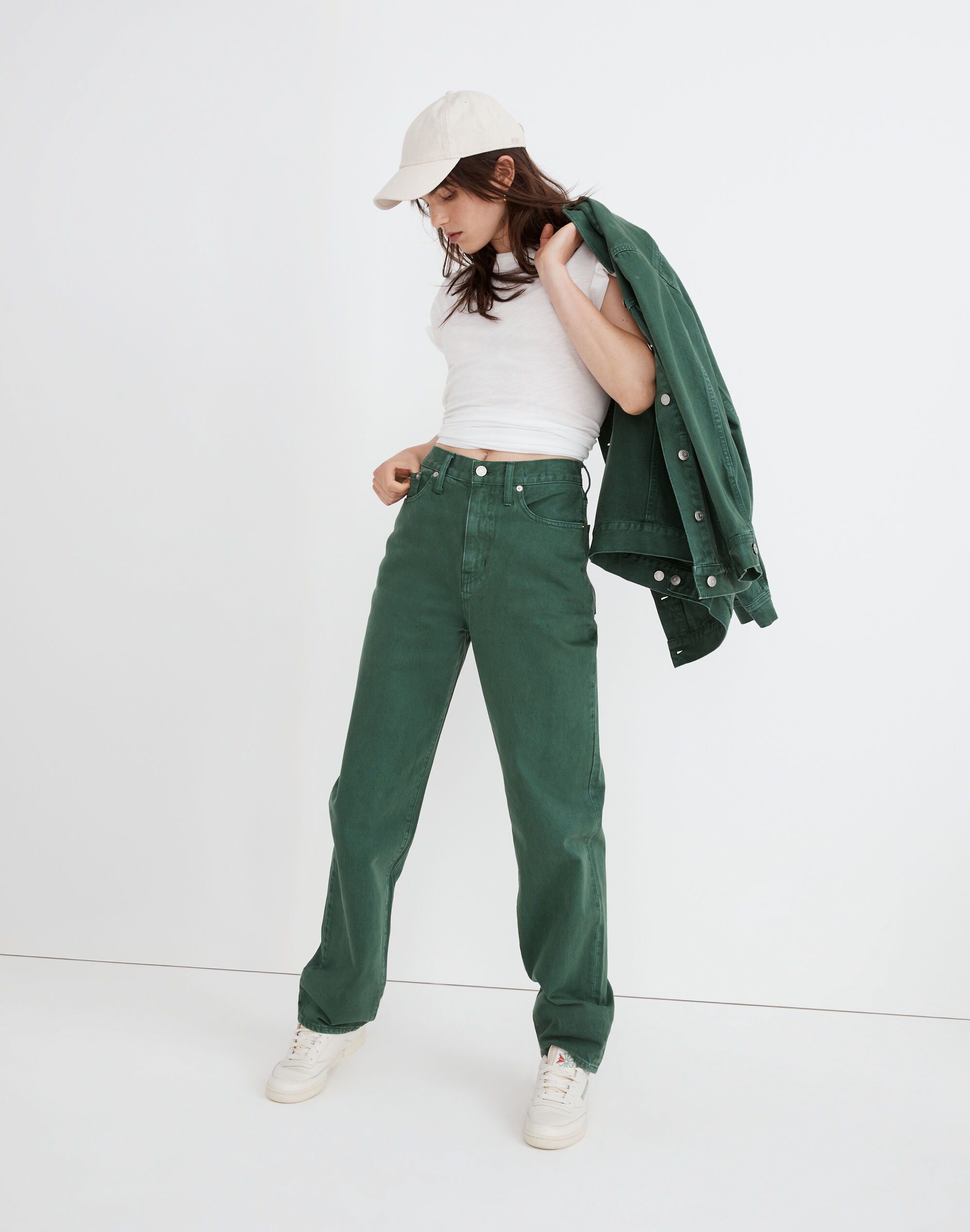 Baggy Straight Jeans: Garment-Dyed Edition