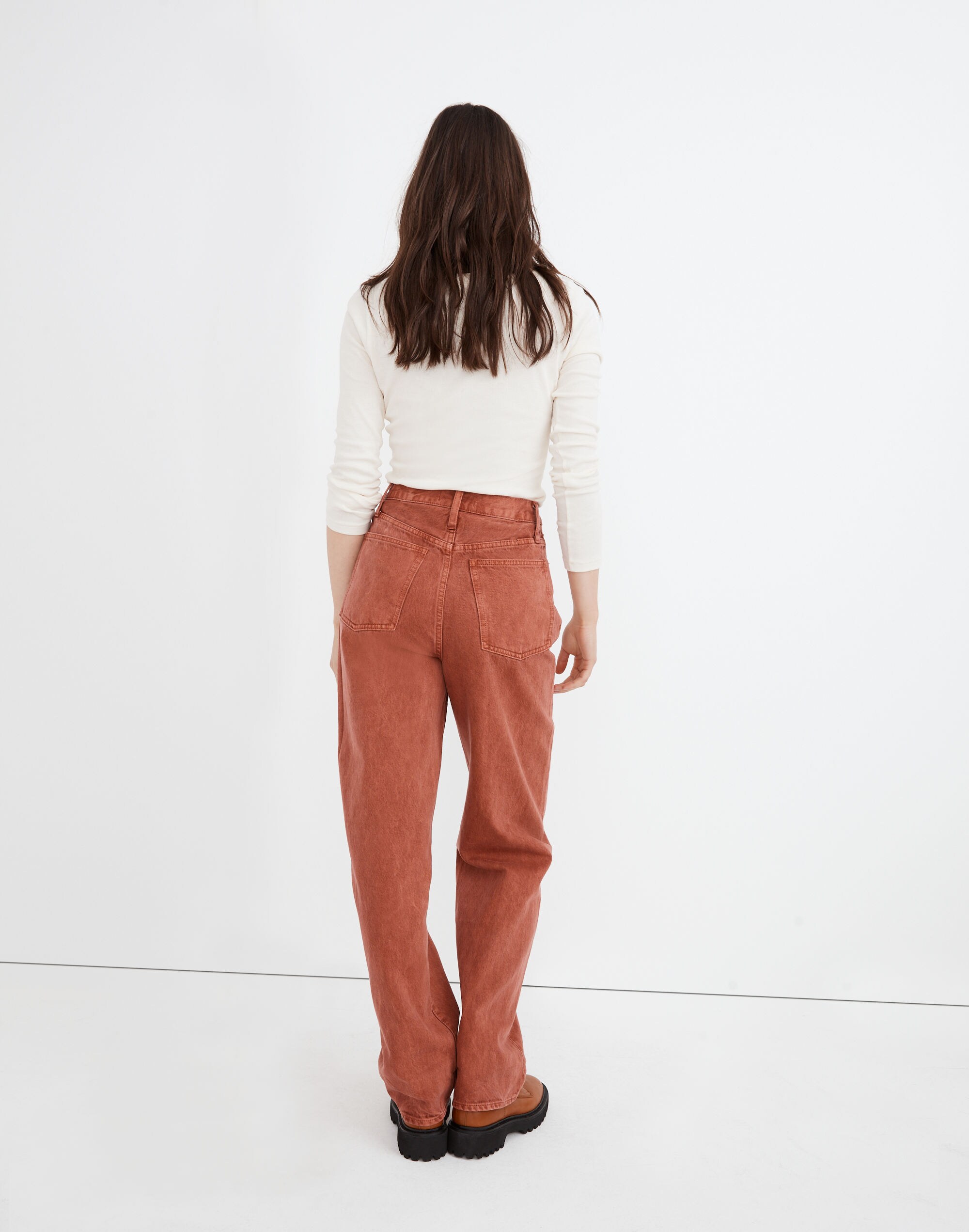 Baggy Straight Jeans: Garment-Dyed Edition