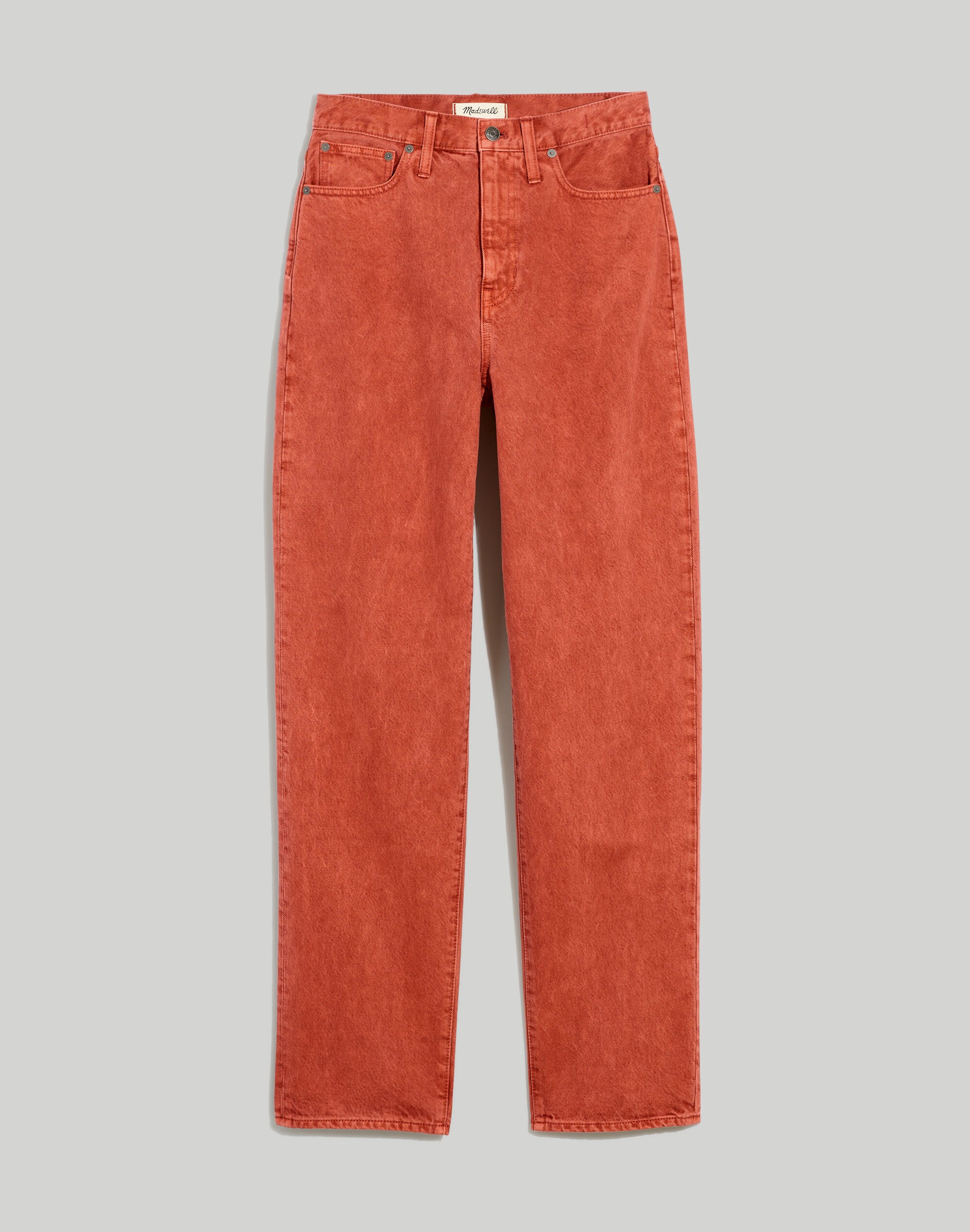 Baggy Straight Jeans: Garment-Dyed Edition