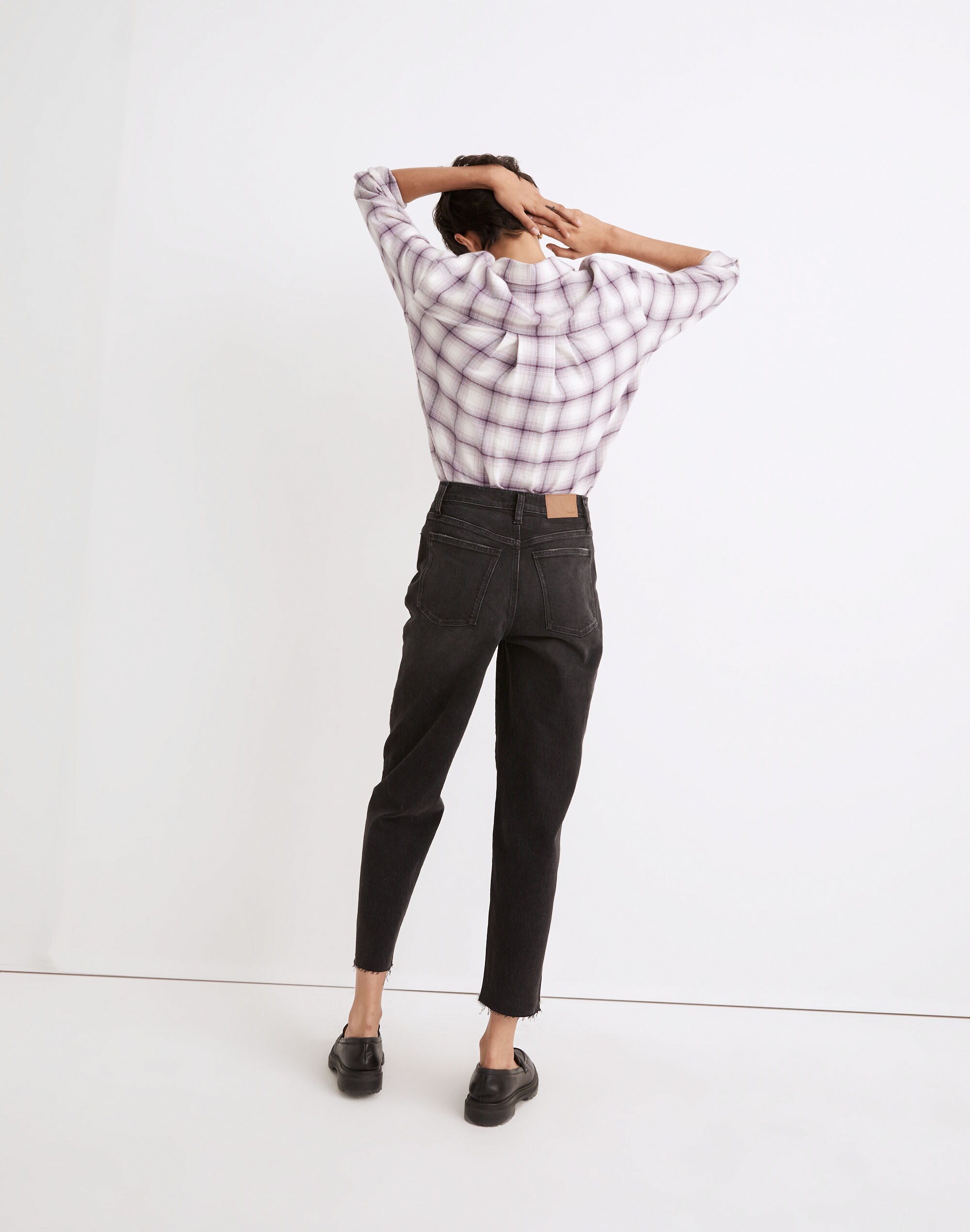 Balloon Jeans in Biscayne Wash: Raw-Hem Edition