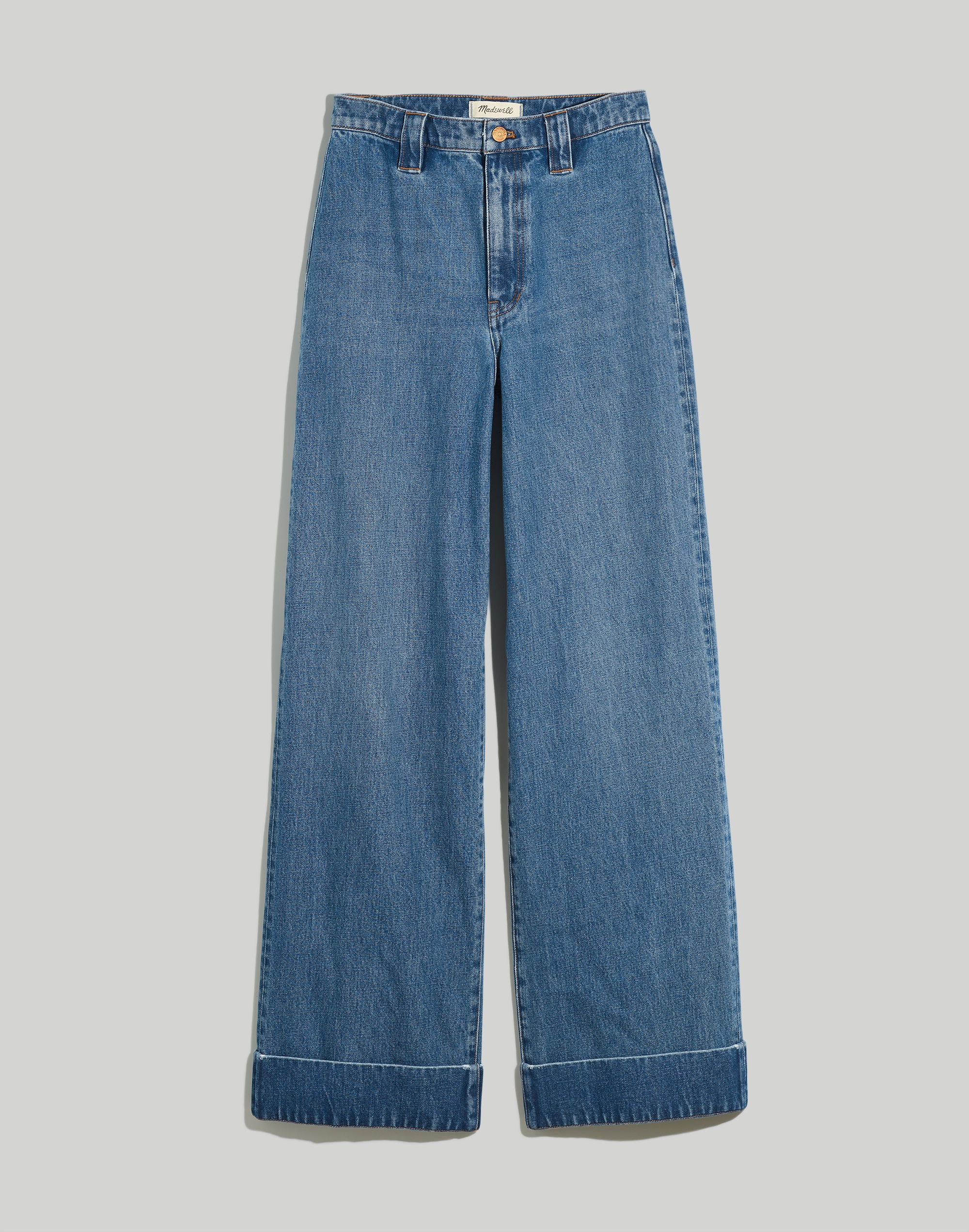 The Perfect Vintage Wide-Leg Jean in Traymore Wash