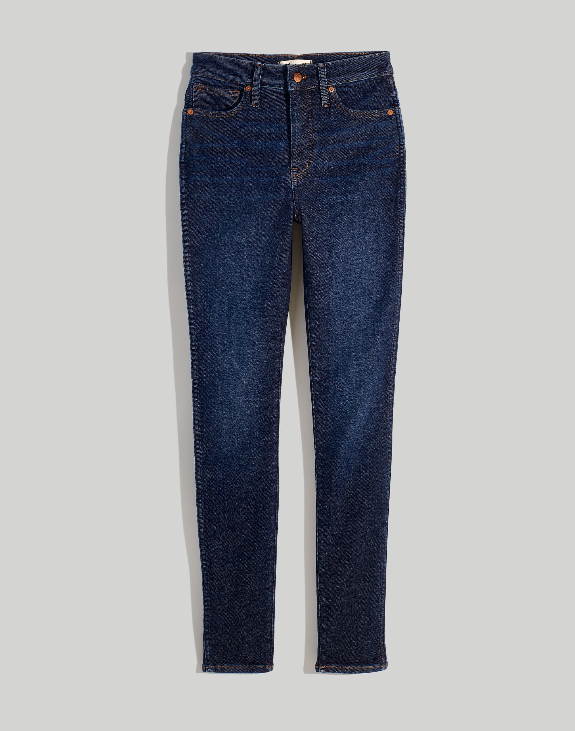 10" High-Rise Skinny Jeans in Dalesford Wash