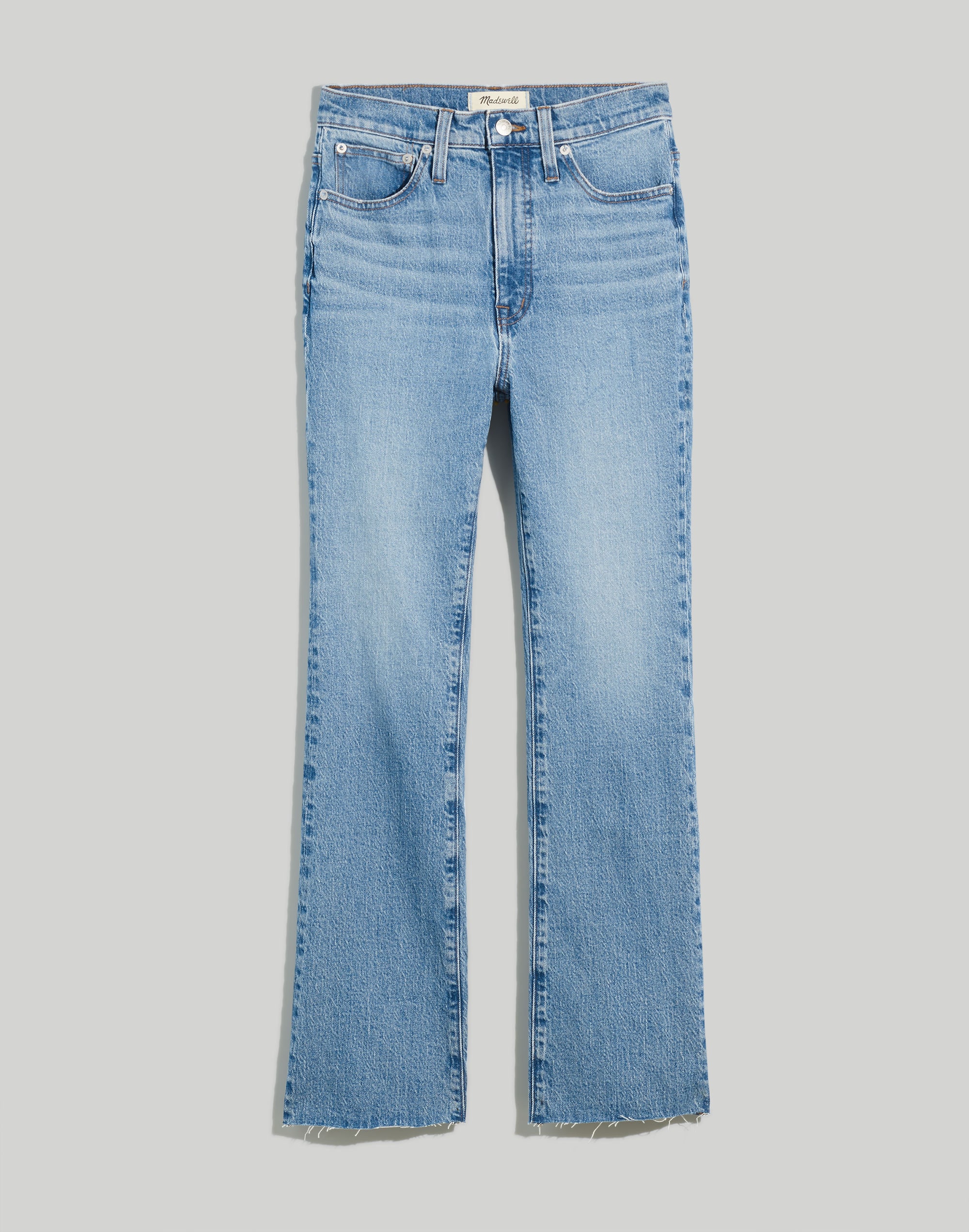 Petite Cali Demi-Boot Jeans in Enmore Wash: Raw-Hem Edition