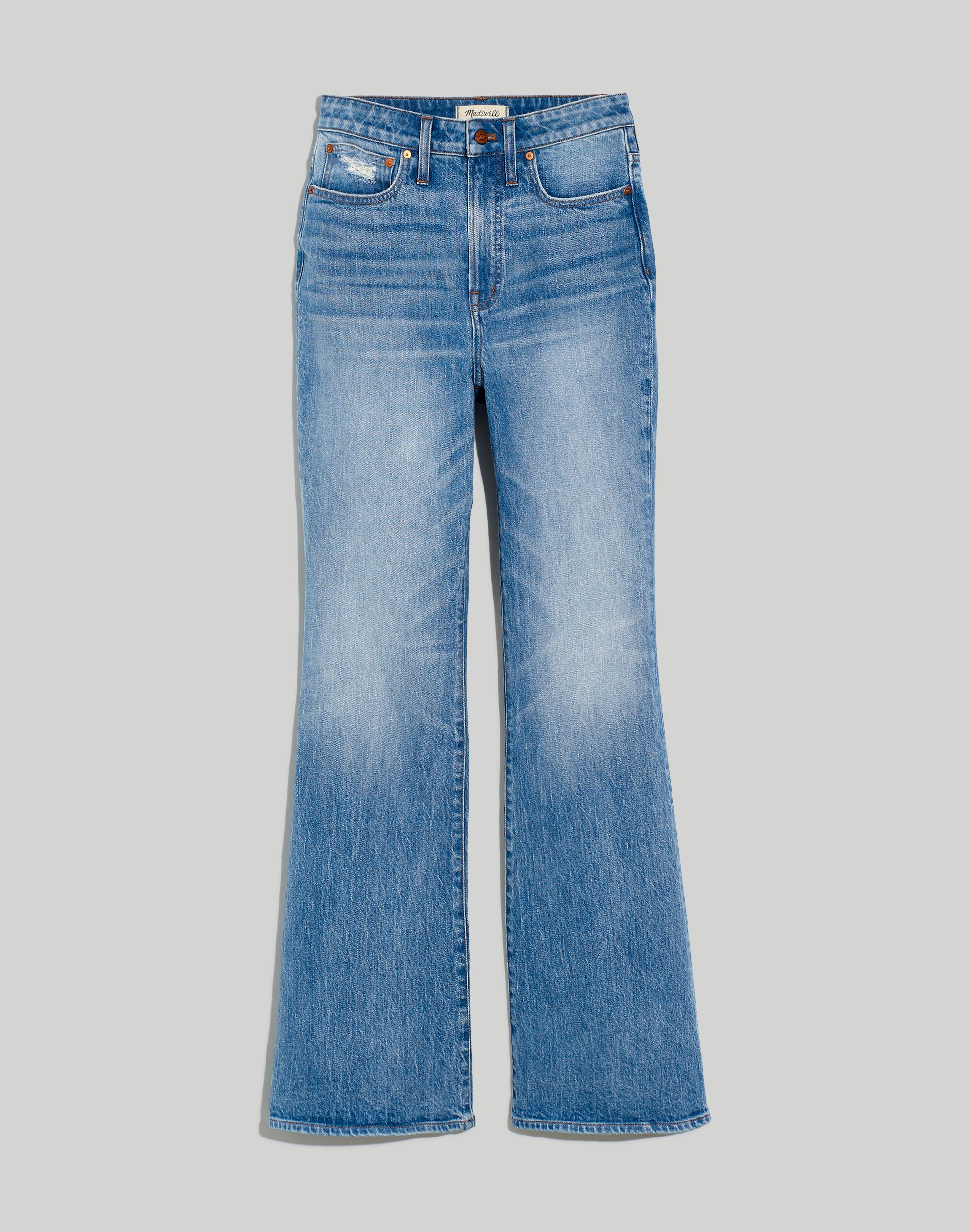 The Curvy Perfect Vintage Flare Jean in Delavan Wash