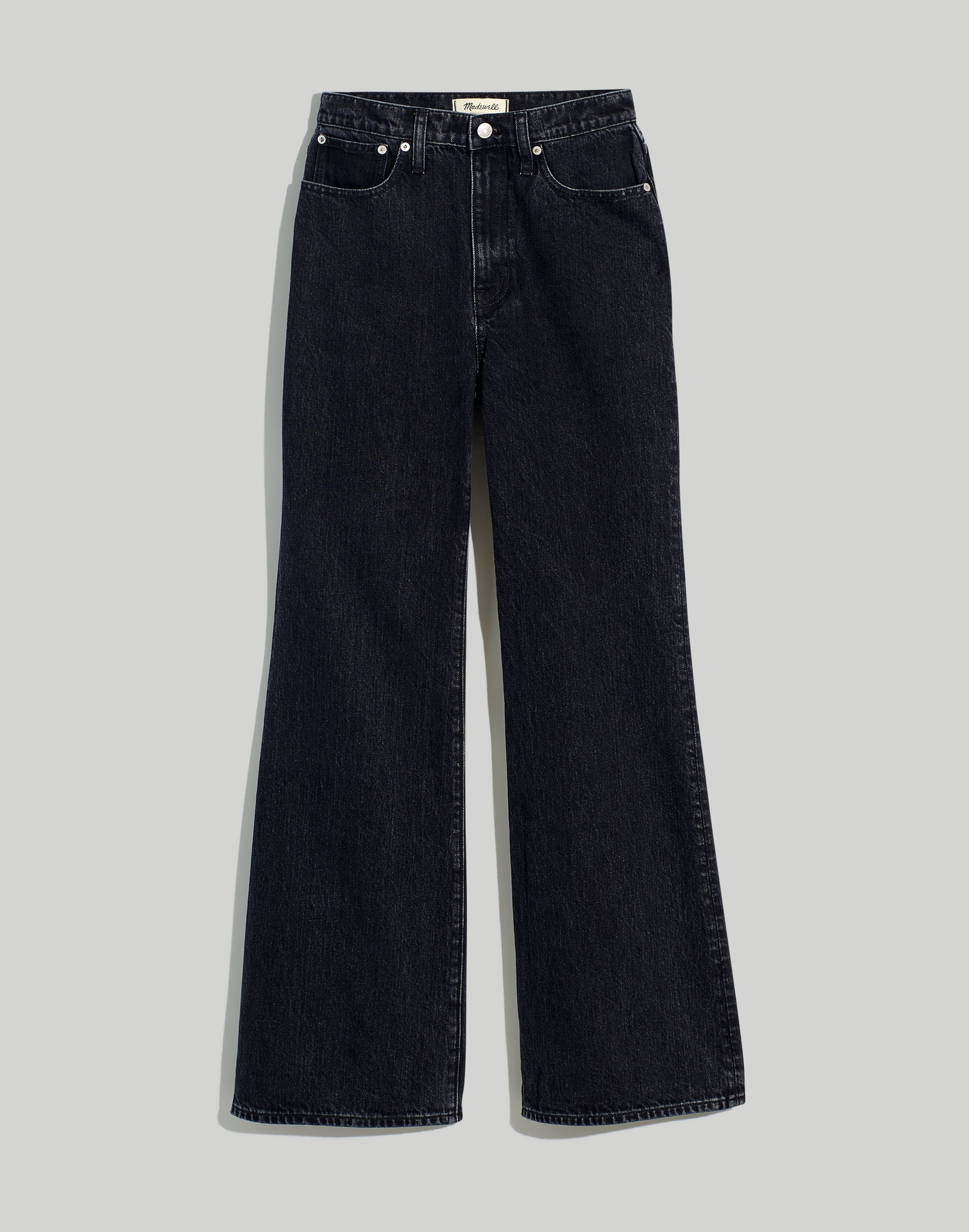 Baggy Flare Jeans in Lunar Wash