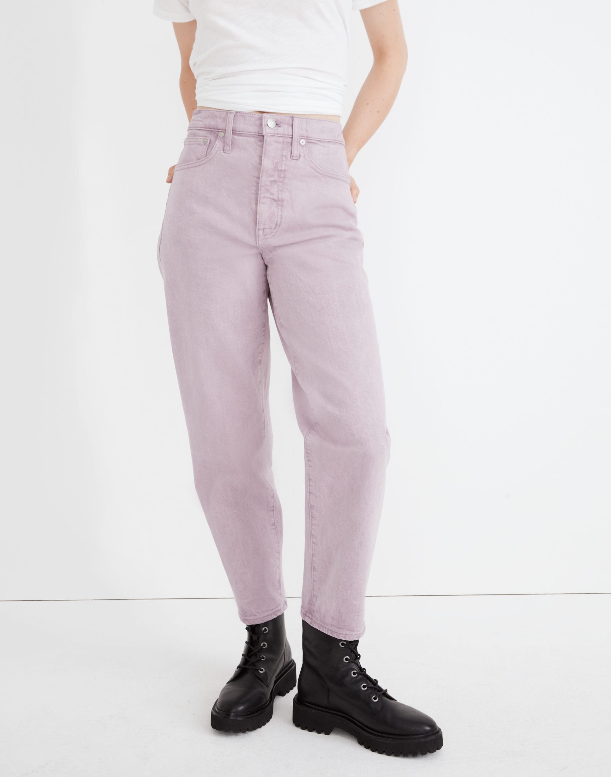 Balloon Jeans: Garment-Dyed Edition