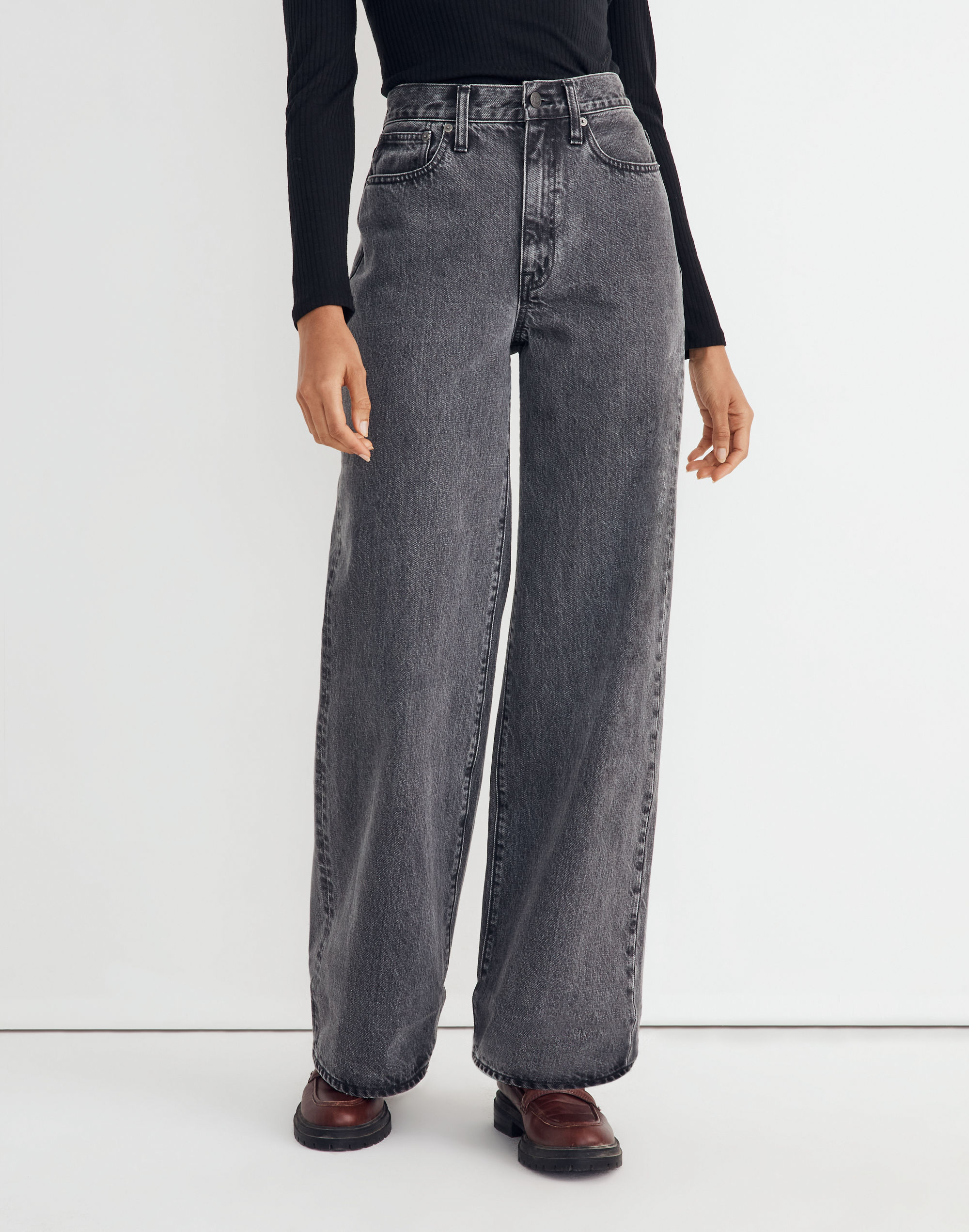 Superwide-Leg Jeans in Moreland Wash