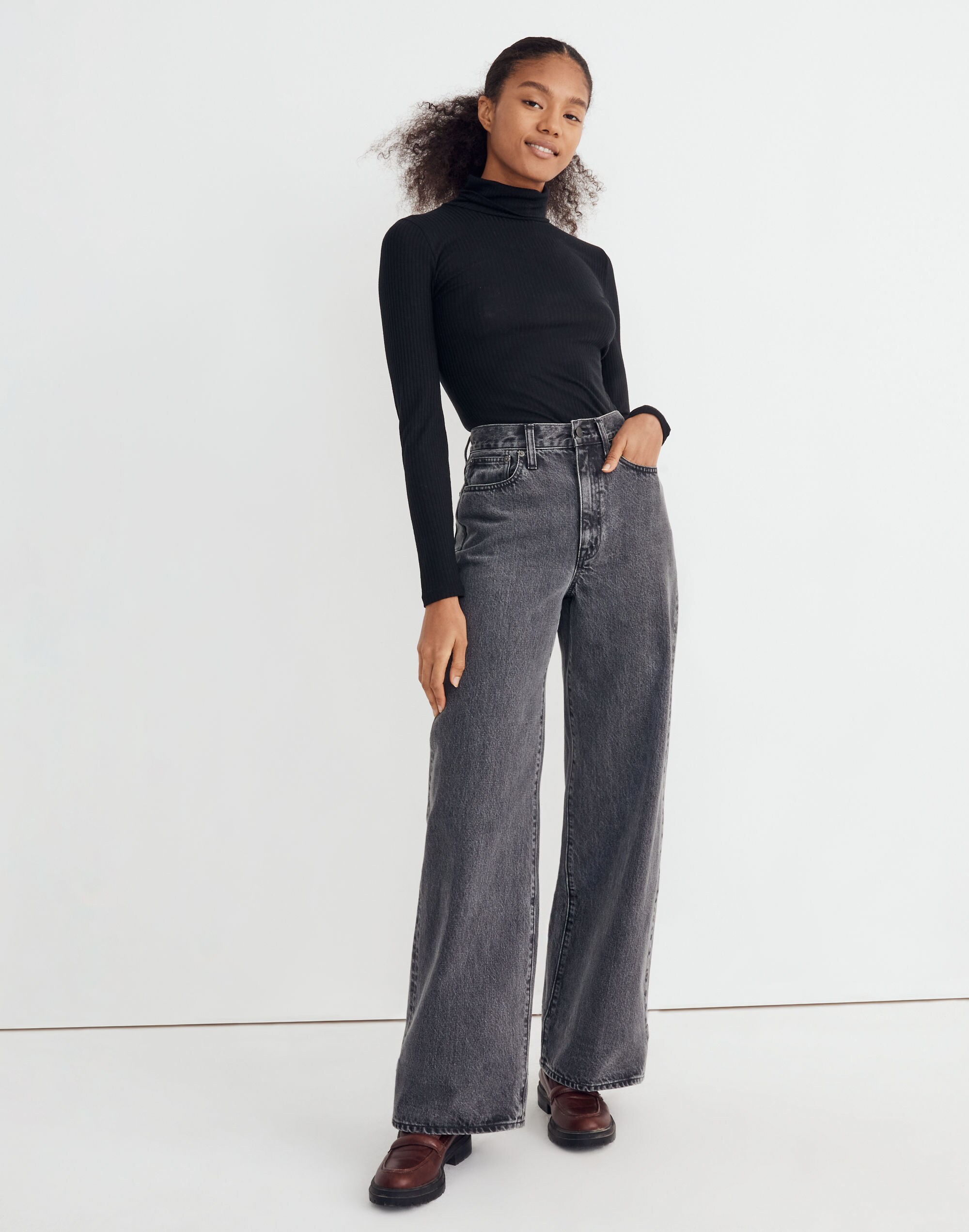 Superwide-Leg Jeans in Moreland Wash | Madewell
