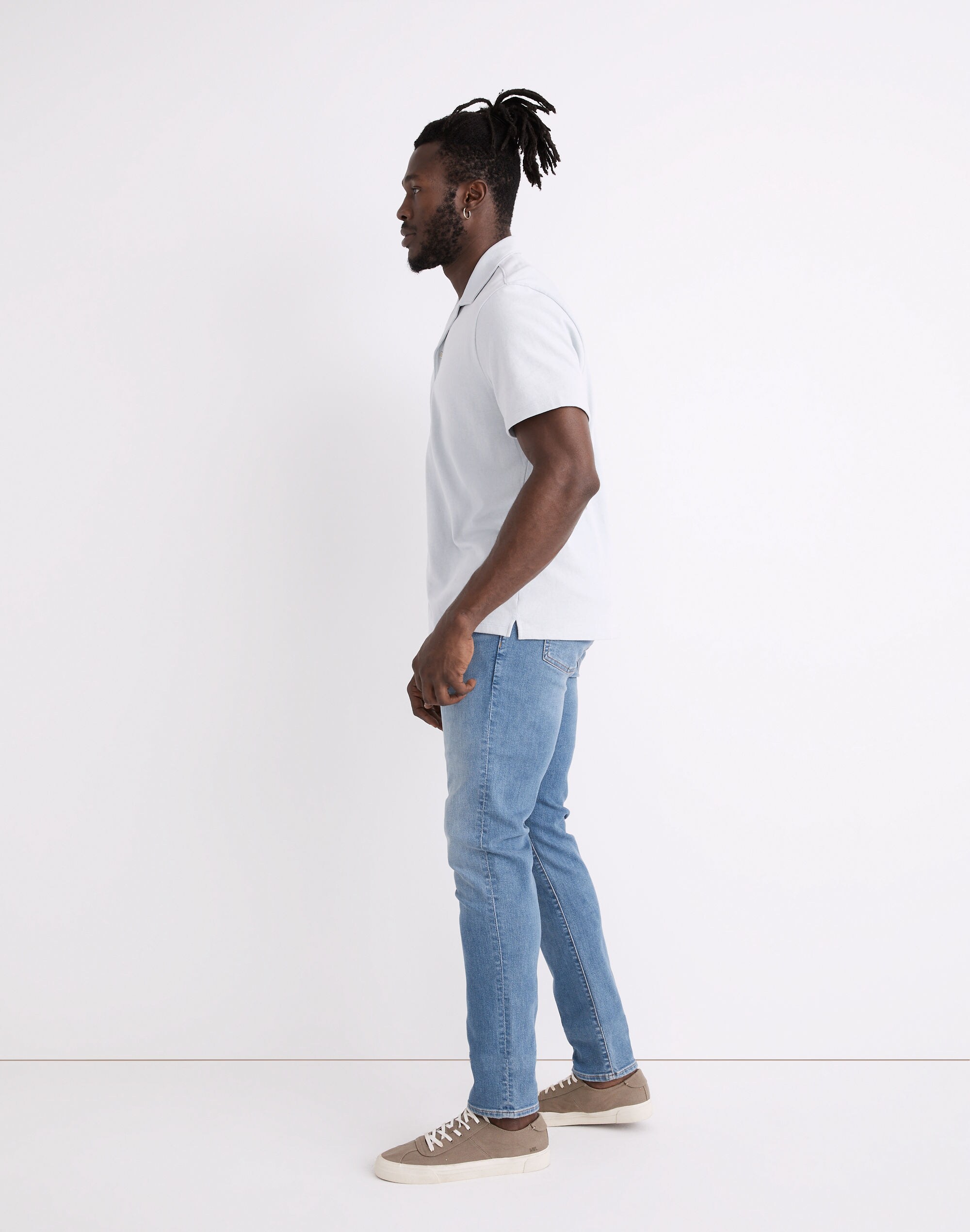 Athletic Slim Jeans in Beckman Wash: COOLMAX&reg; Denim Edition