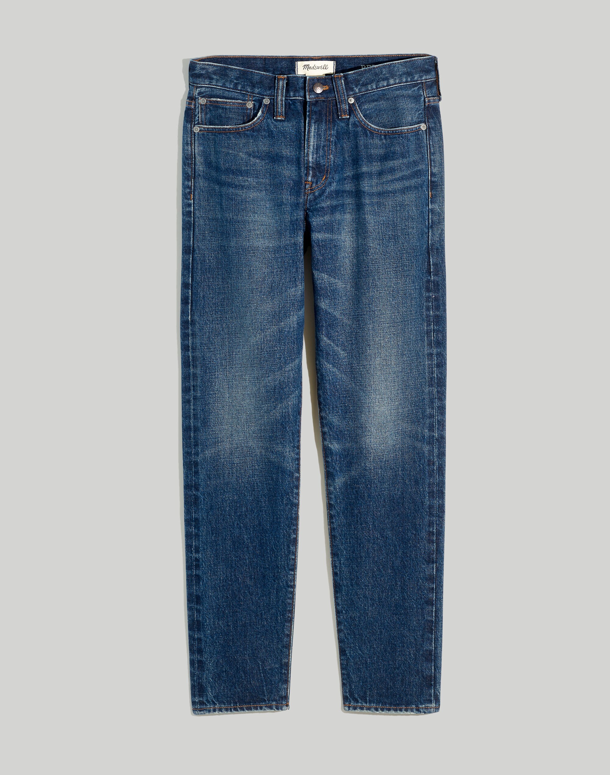 Relaxed Taper Selvedge Jeans in Milboro Wash
