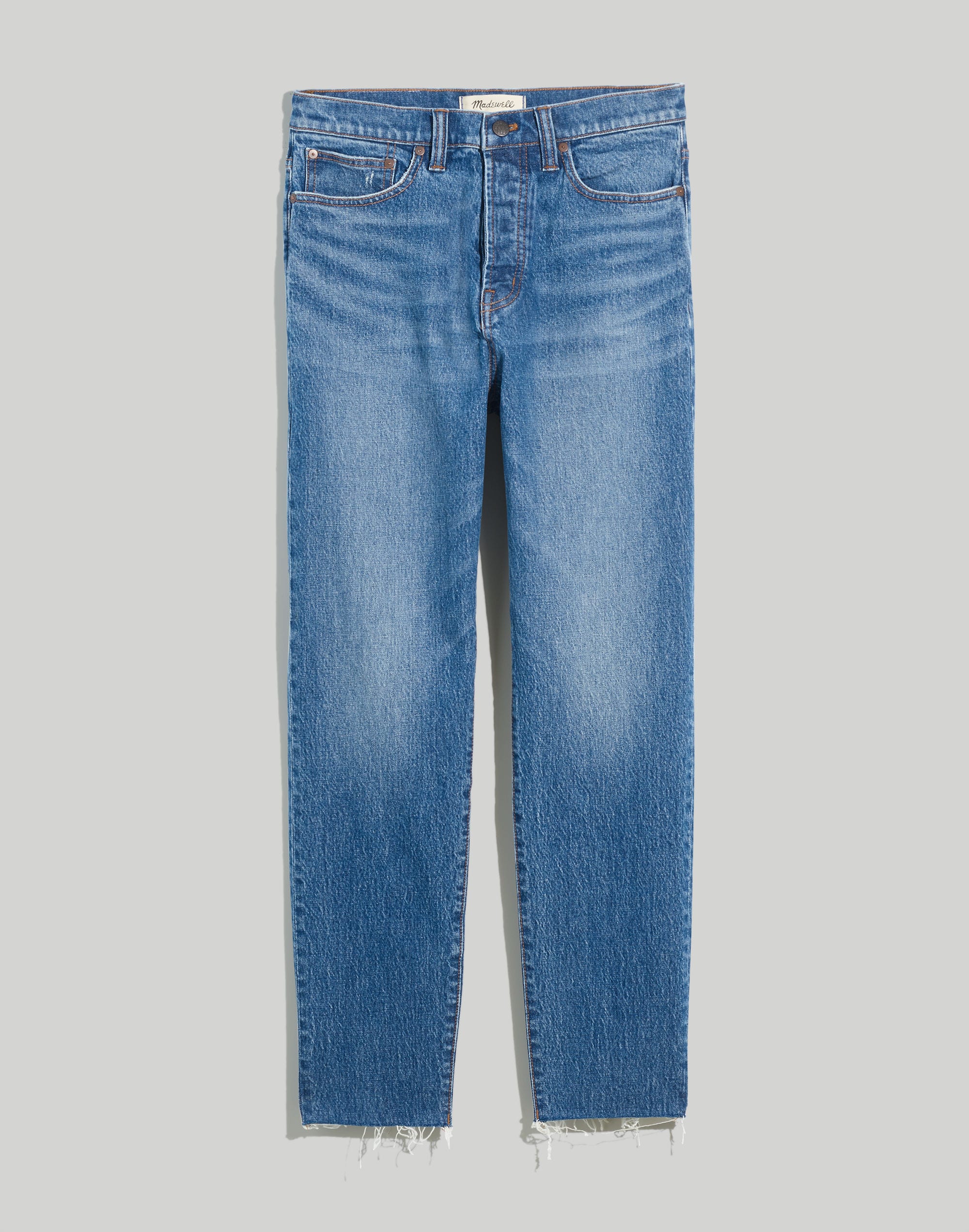 Vintage Taper Jeans in Northlane Wash: Raw Hem Edition | Madewell