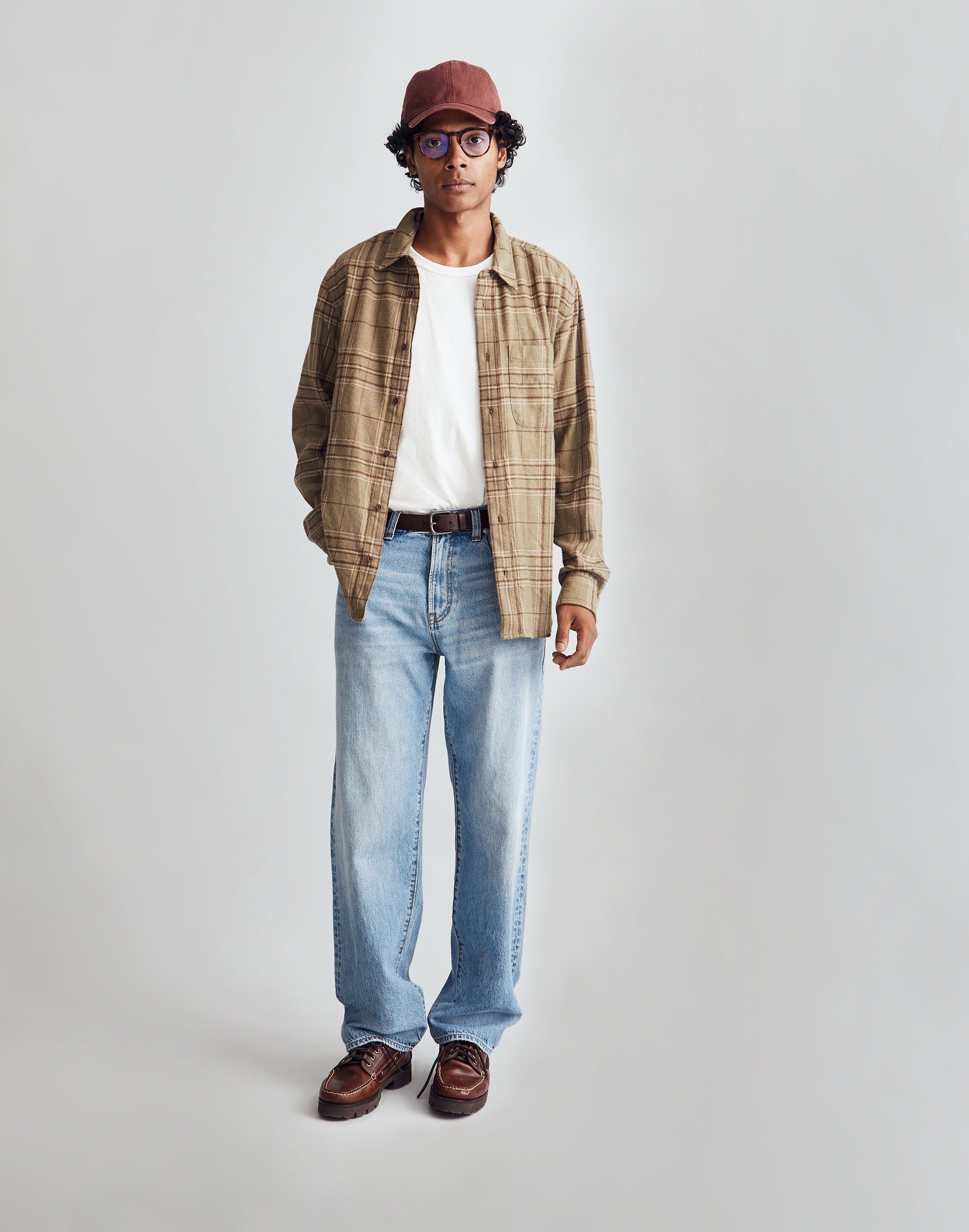 Vintage Baggy Jeans in Crayton Wash