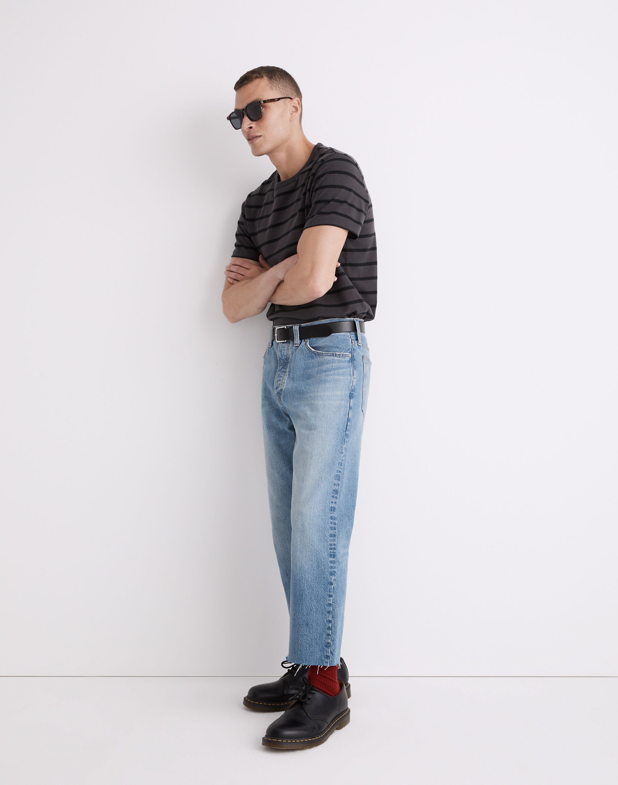 Vintage Bootcut Jeans in Harewood Wash