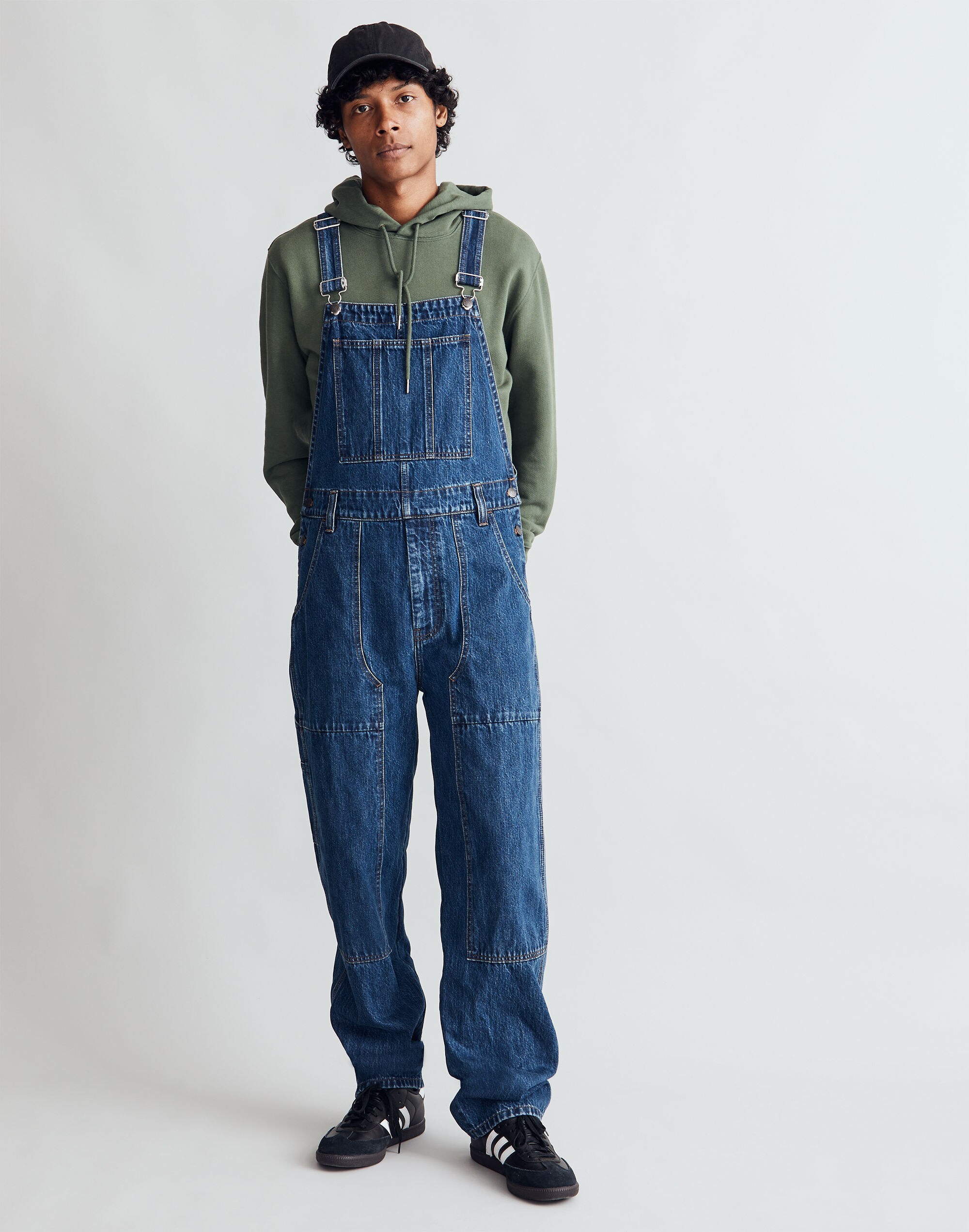 Denim Workwear Overalls in Raymont Wash