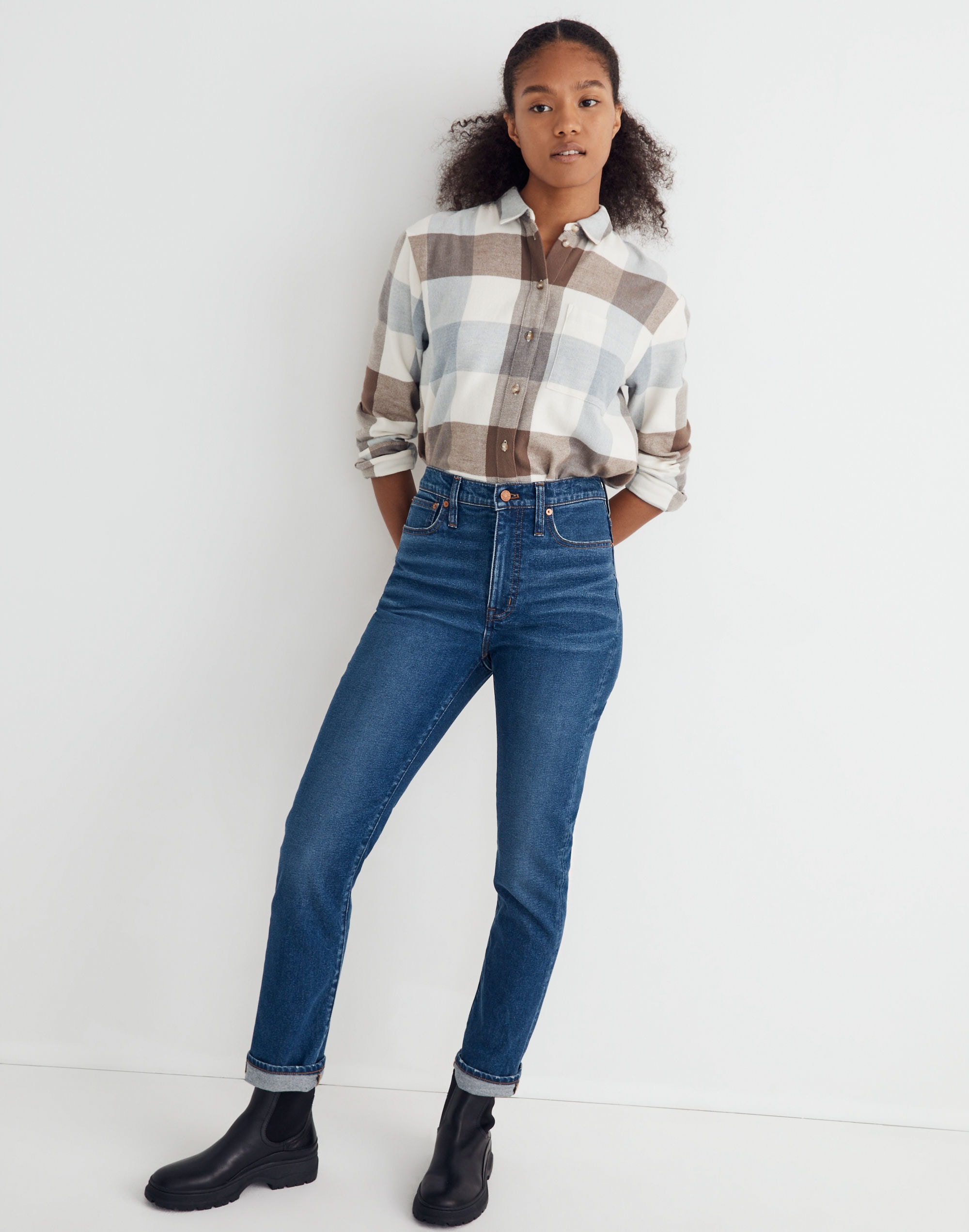 The High-Rise Slim Boyjean in Twyford Wash