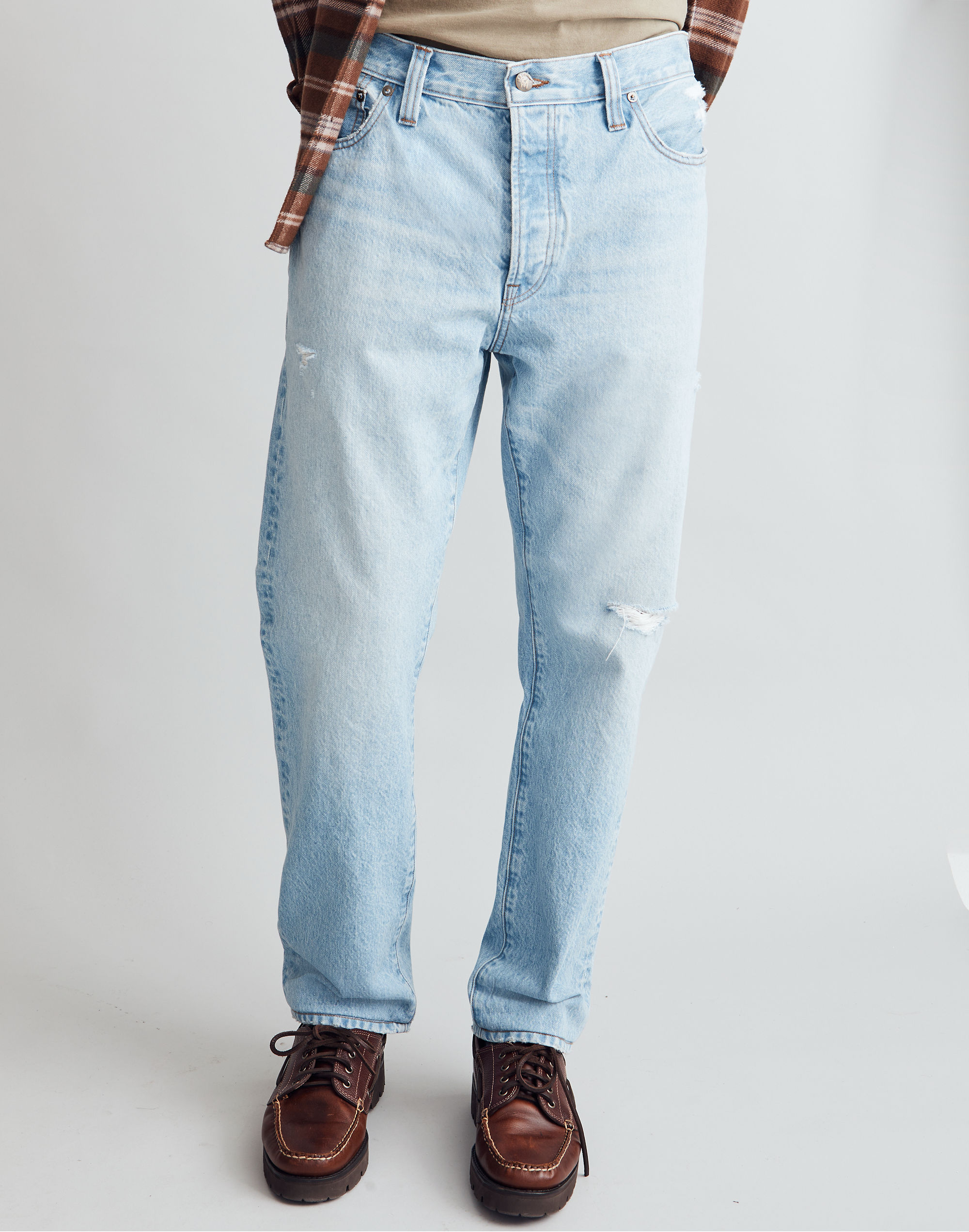 The 1991 Straight-Leg Jean in Halton Wash: Distressed Edition
