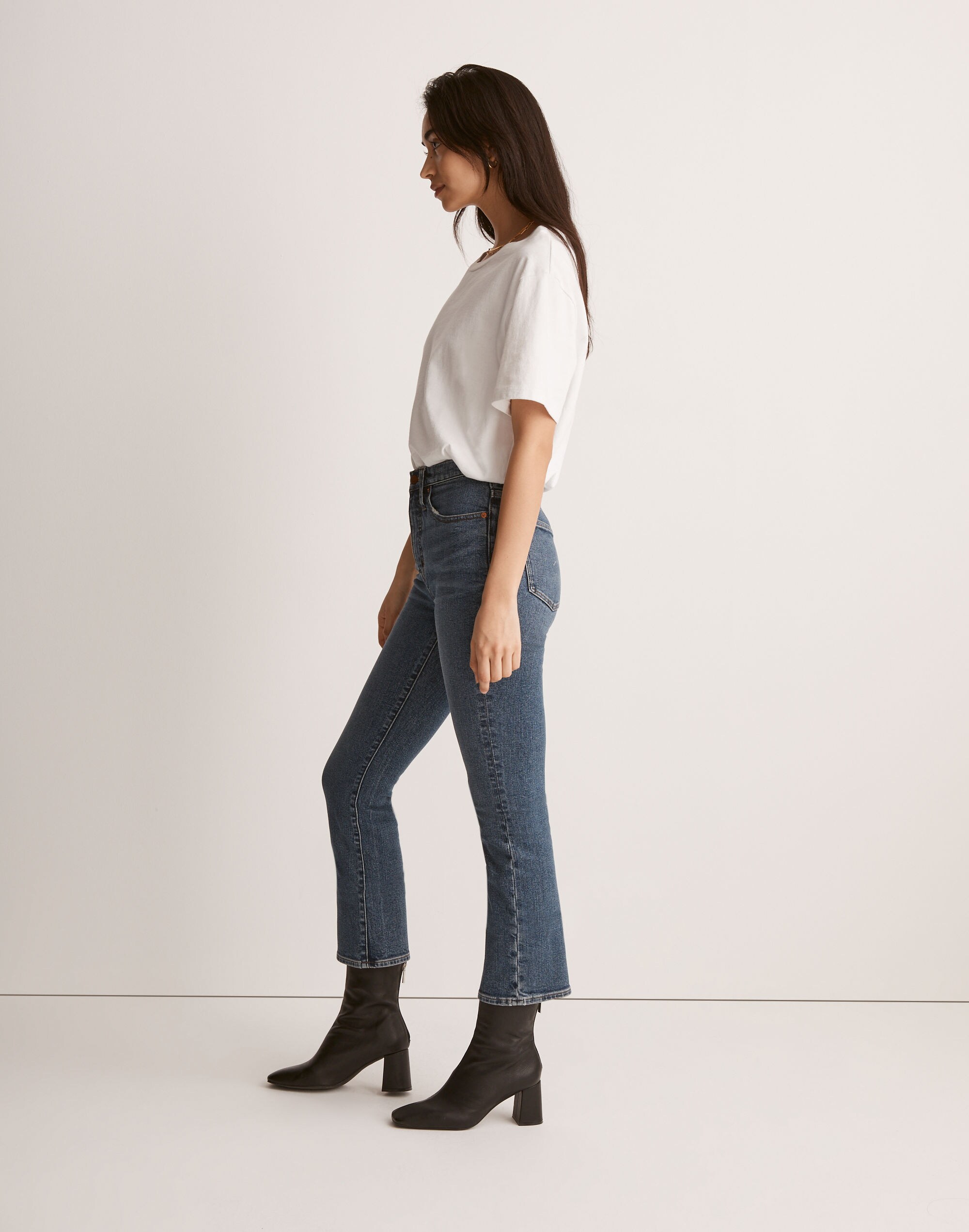 Cali Demi-Boot Jeans in Glenside Wash