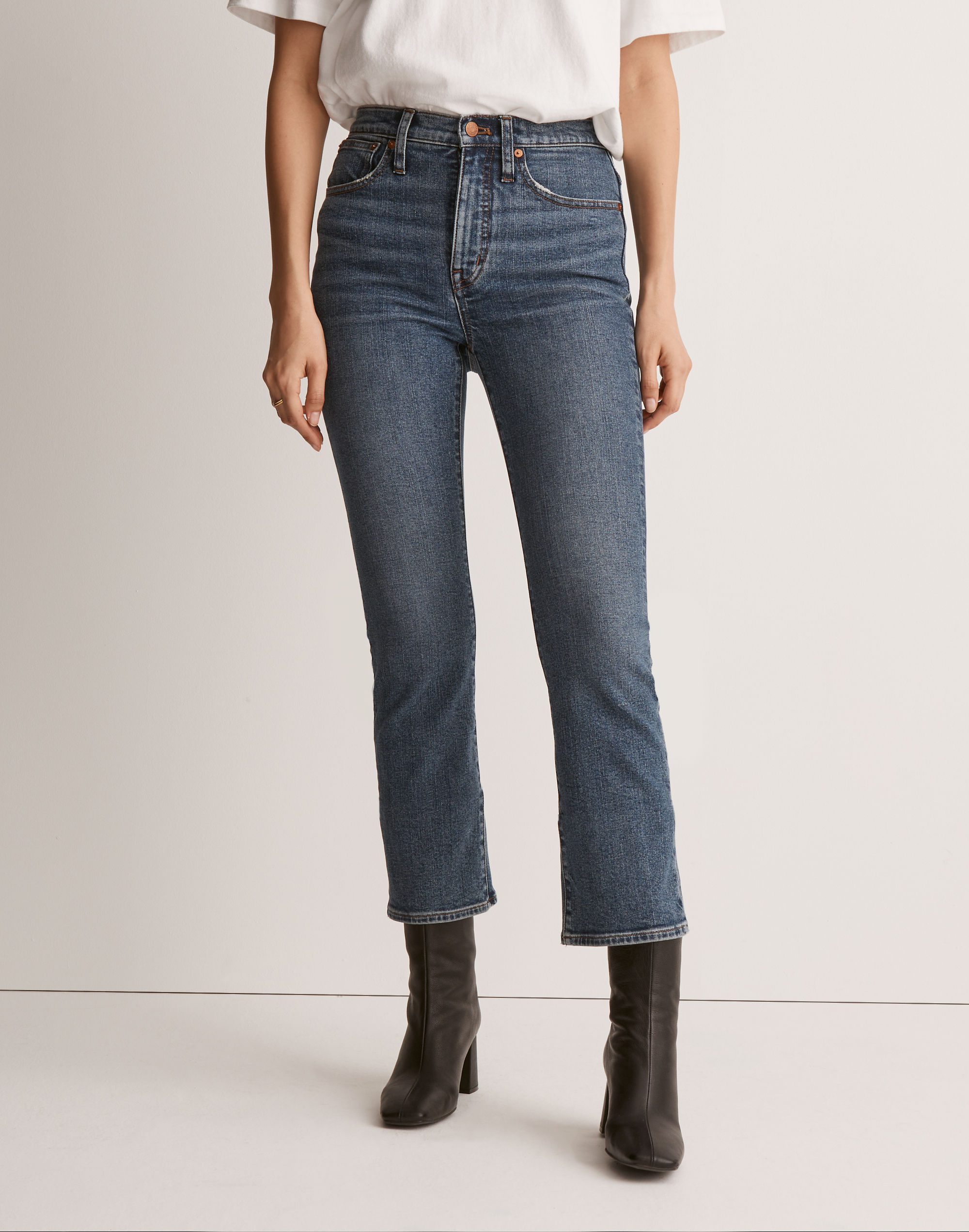 Cali Demi-Boot Jeans in Glenside Wash