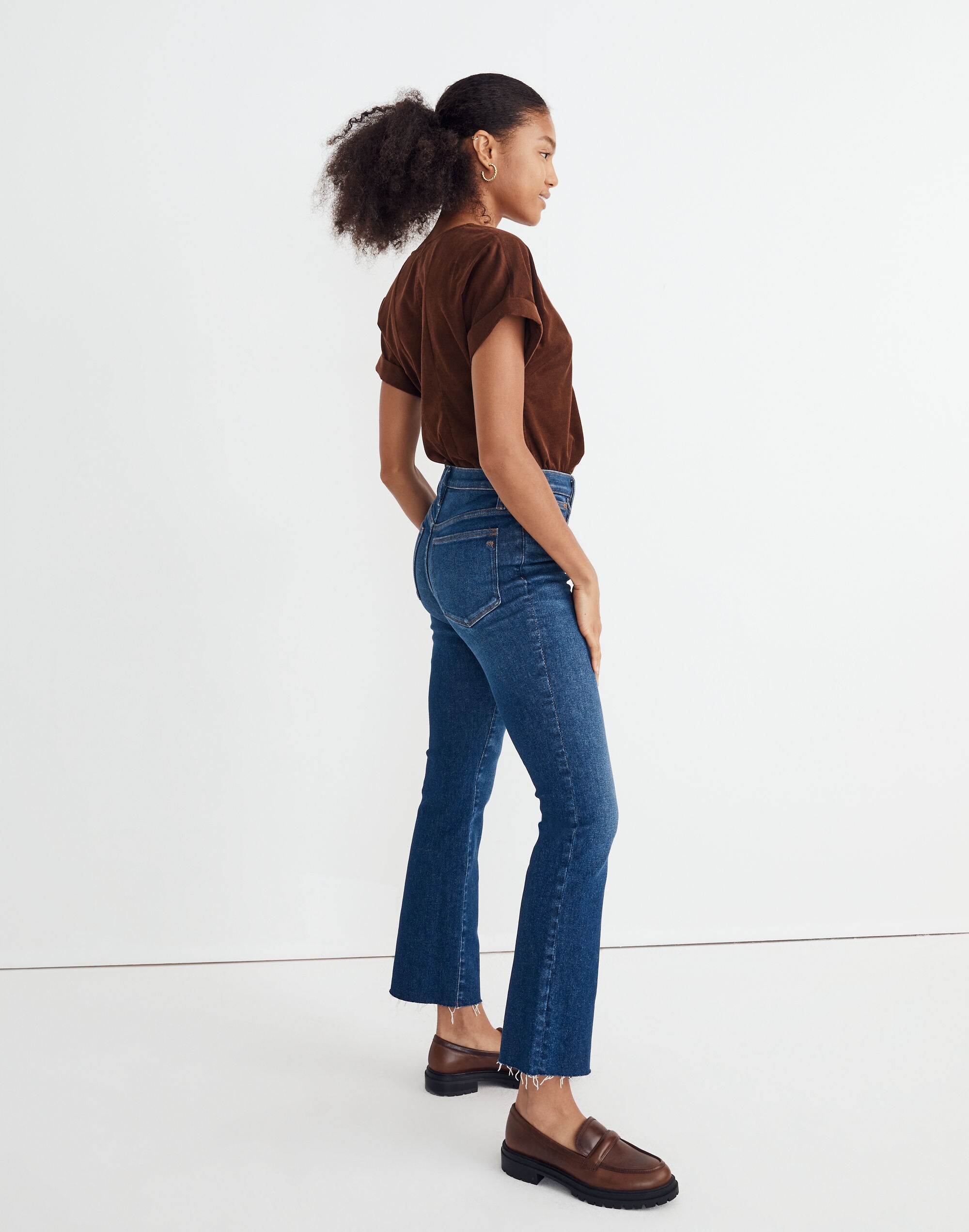 Cali Demi-Boot Jeans in Smithley Wash