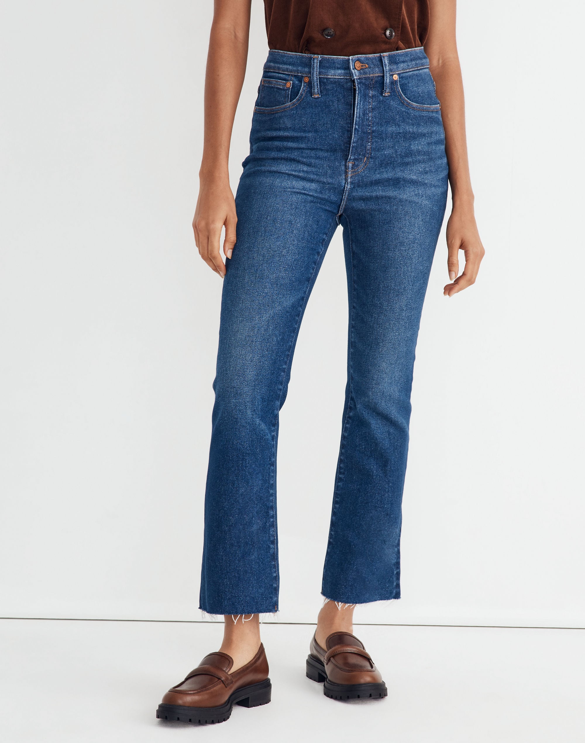 Cali Demi-Boot Jeans in Smithley Wash