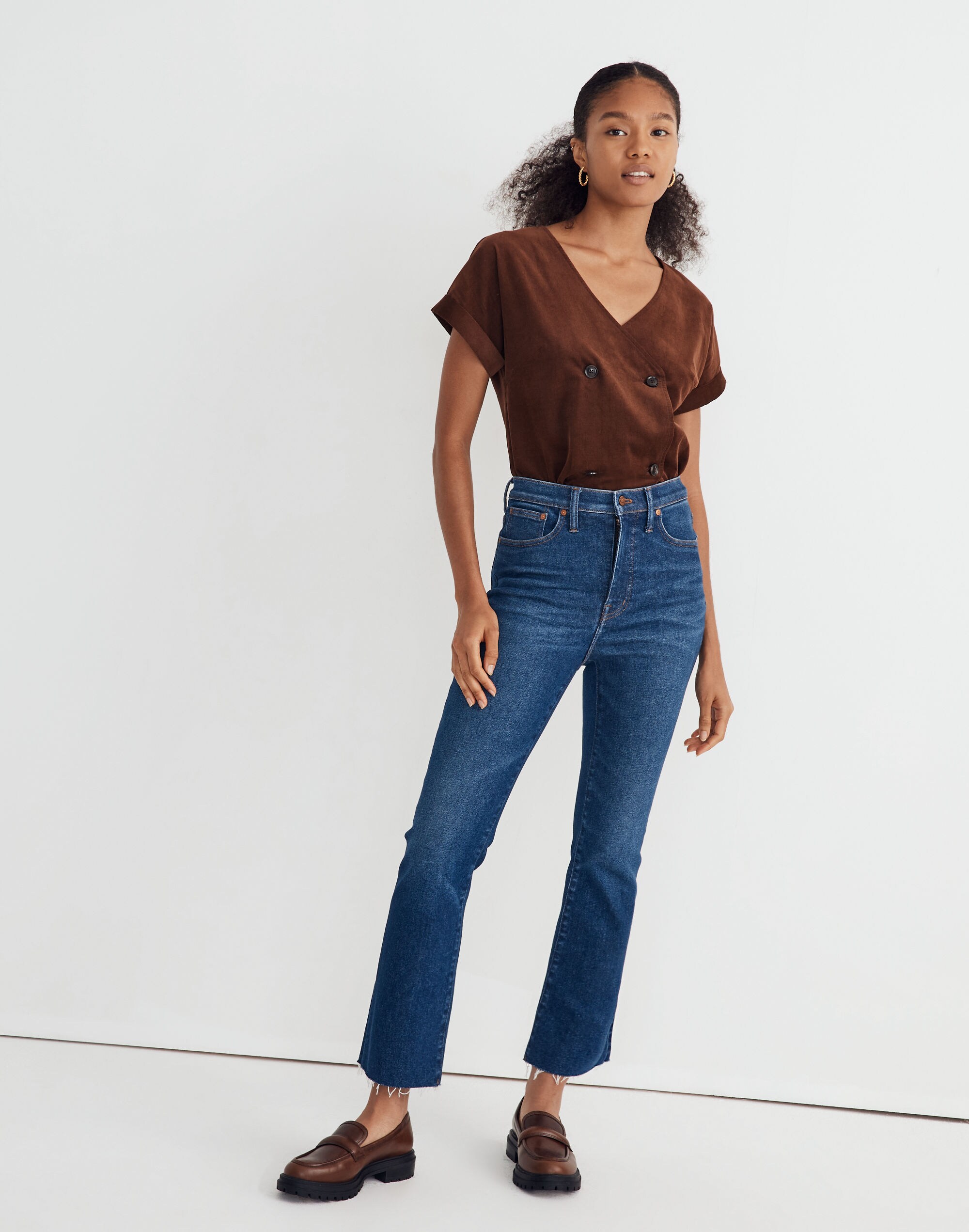 Cali Demi-Boot Jeans in Smithley Wash
