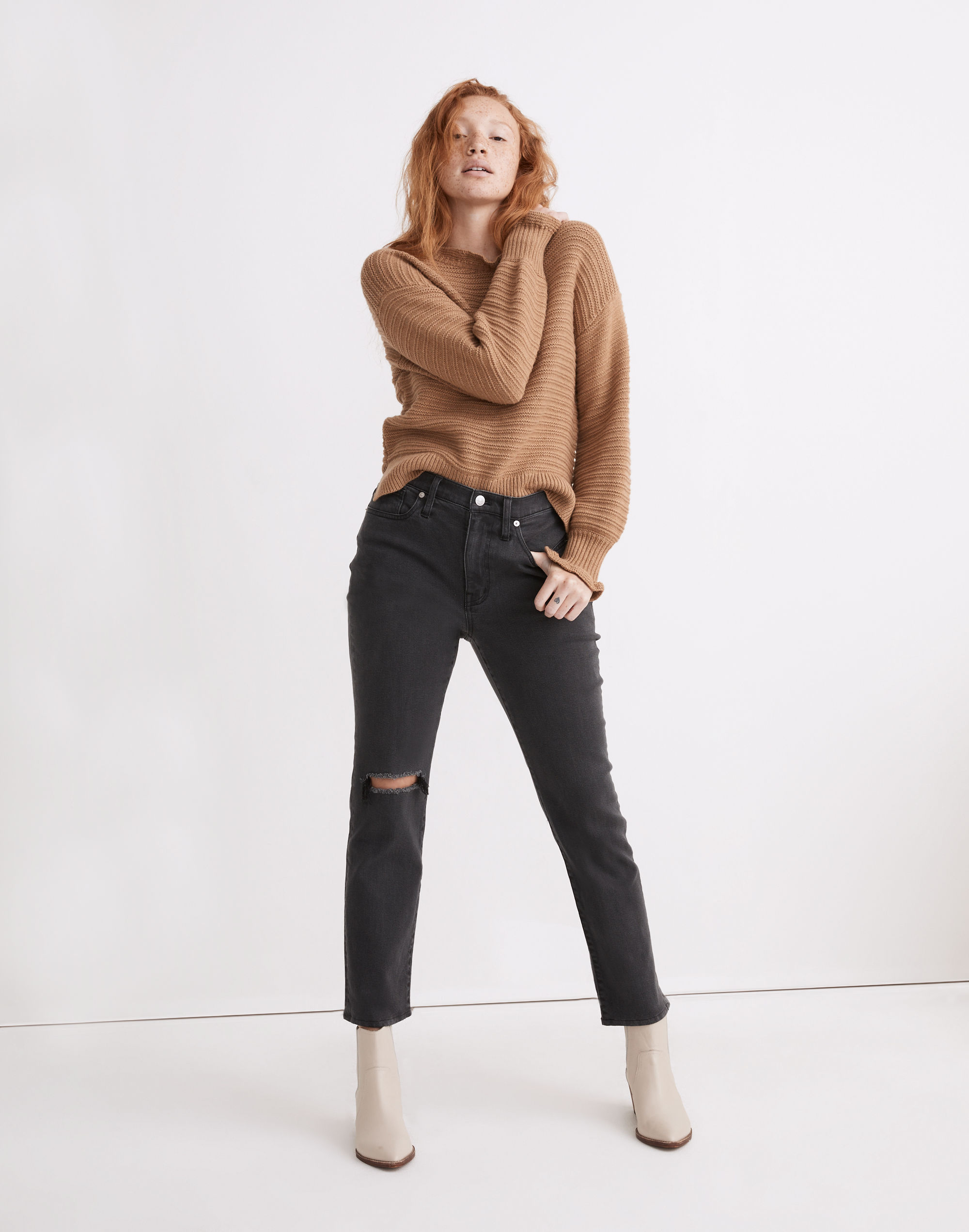 The Petite Girljean in Adolpha Wash: Ripped Knee Edition