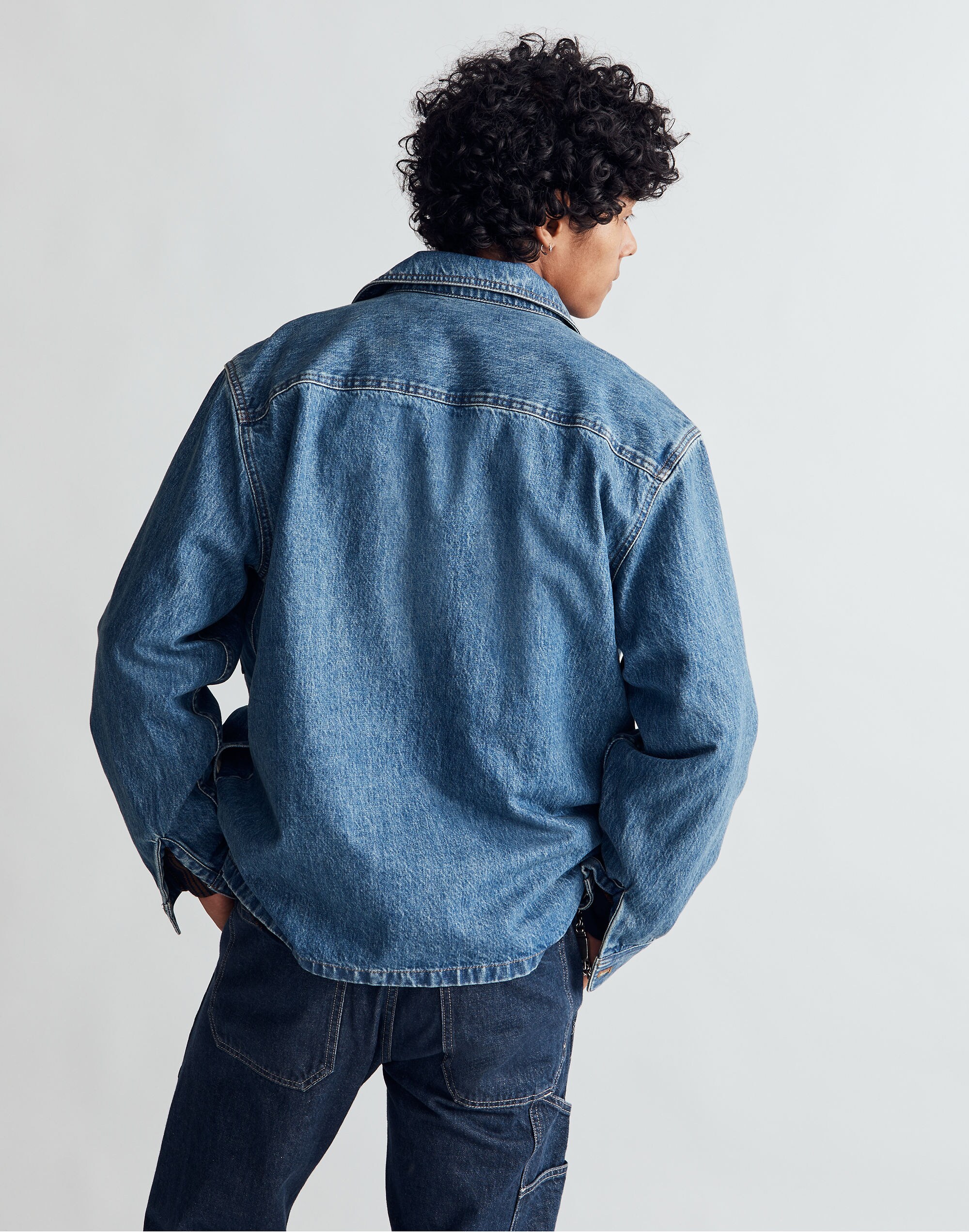 Easy Denim Shirt-Jacket