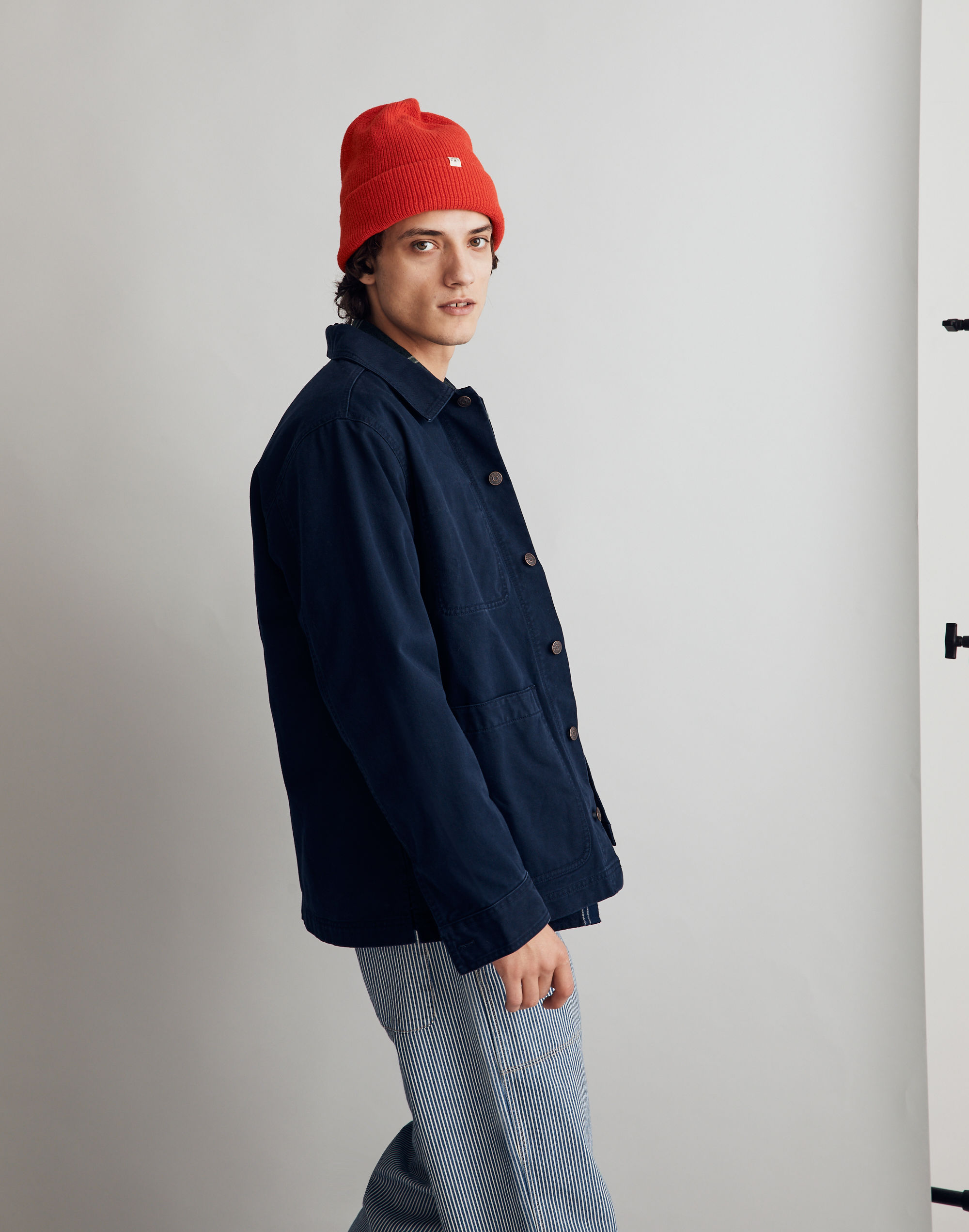 Garment-Dyed Canvas Chore Jacket