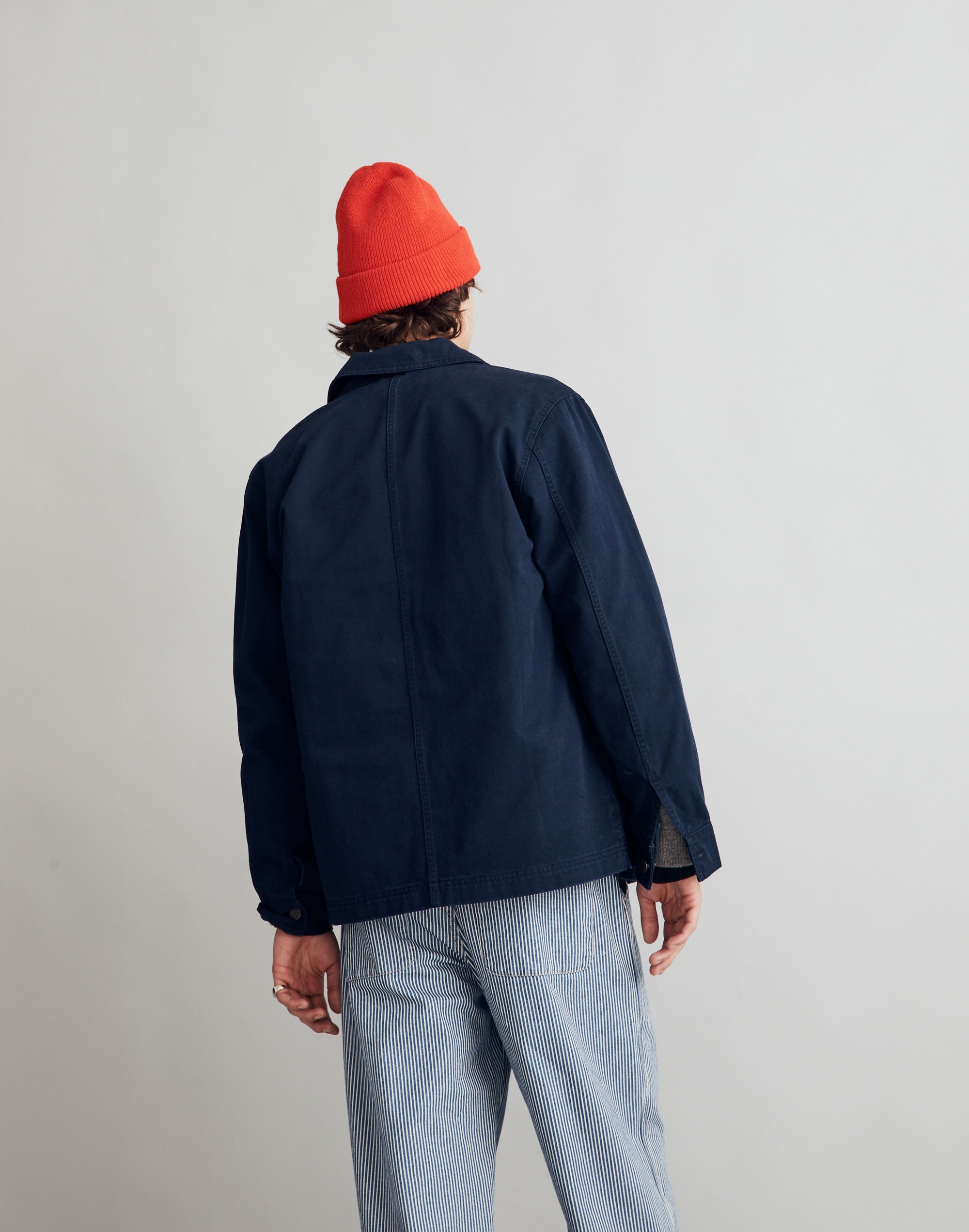 Garment-Dyed Canvas Chore Jacket