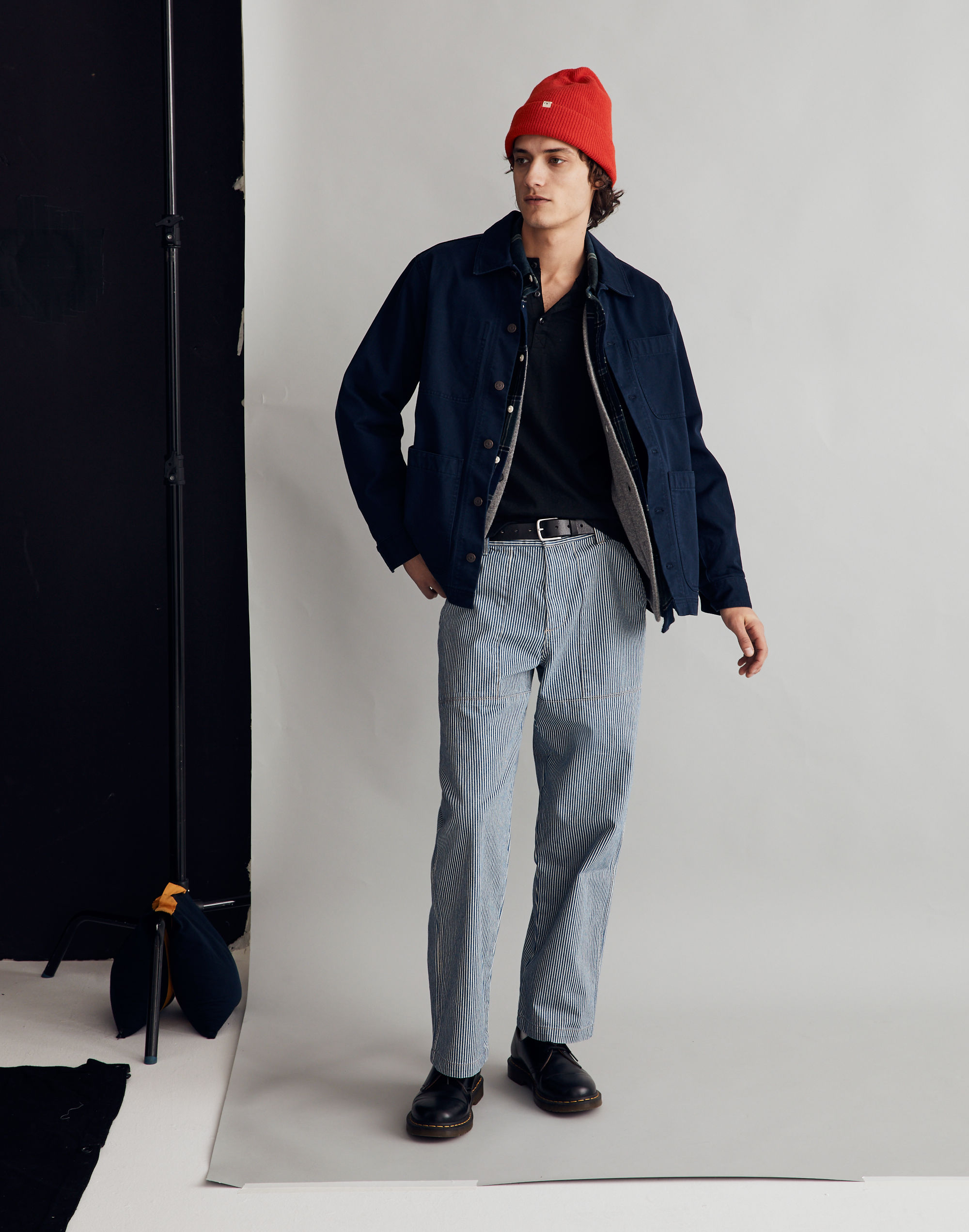 Garment-Dyed Canvas Chore Jacket