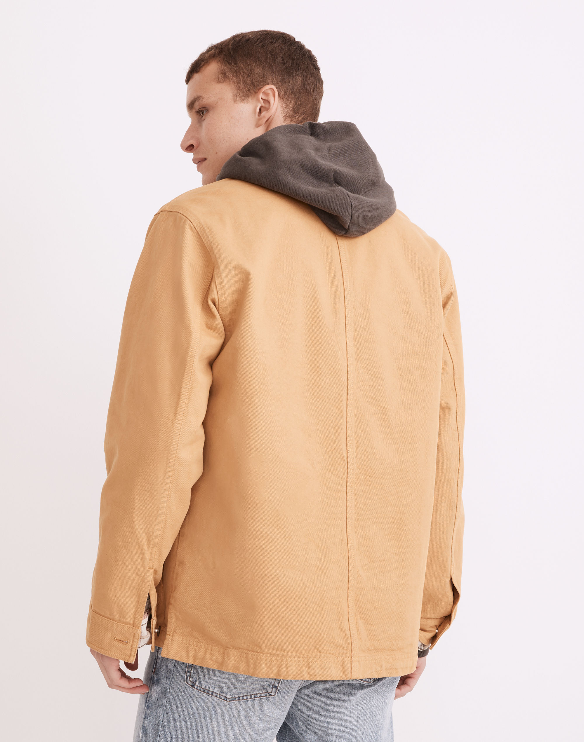 Garment-Dyed Canvas Chore Jacket