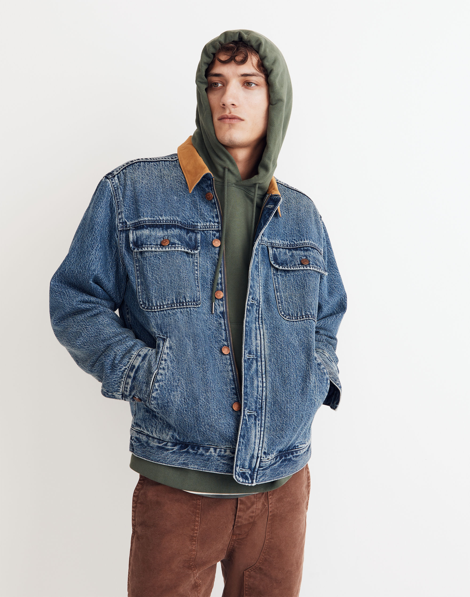 Denim Chore Jacket in Elston Wash