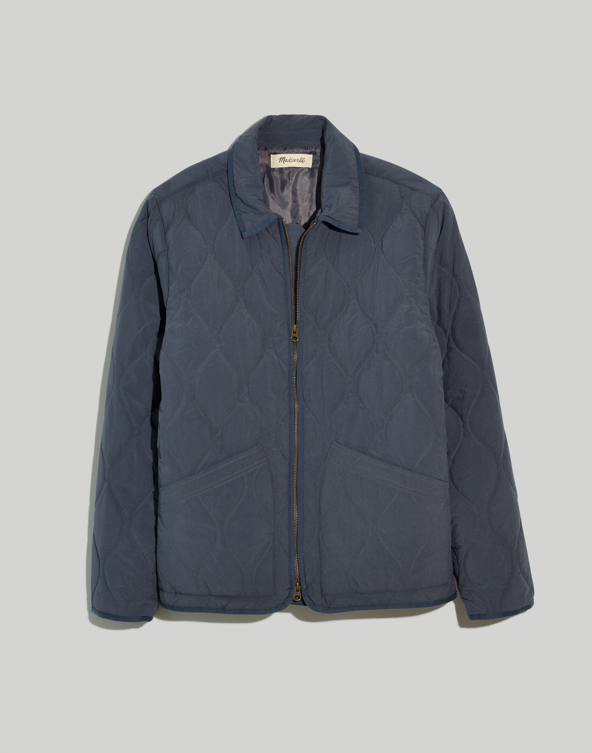 Quilted (Re)sourced Nylon Jacket